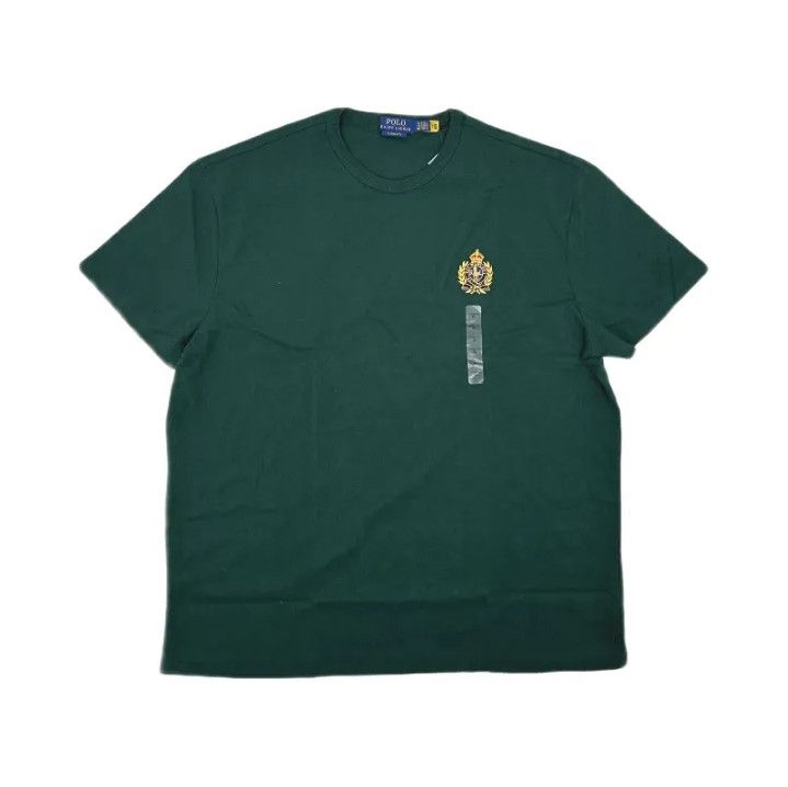 Polo Ralph Lauren Polo Ralph Lauren Green Embroidered Short Sleeve Tee Size US M / EU 48-50 / 2 - 1 Thumbnail
