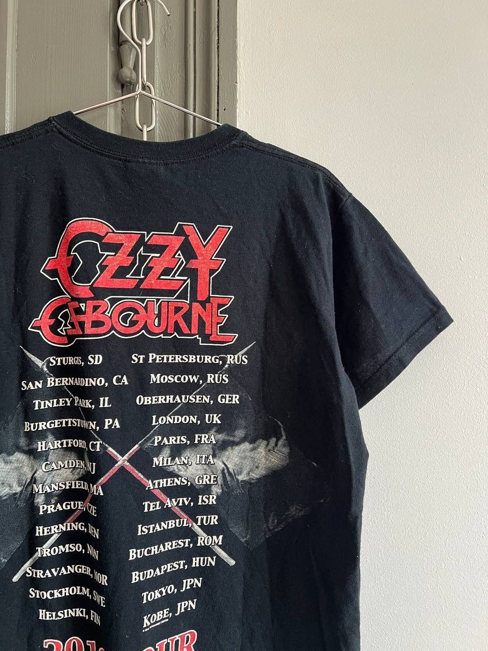 Band Tees × Gildan × Ozzy Osbourne Ozzy Osbourne 2009-2010 Scream World Tour Band Tee Gildan Size US S / EU 44-46 / 1 - 5 Thumbnail
