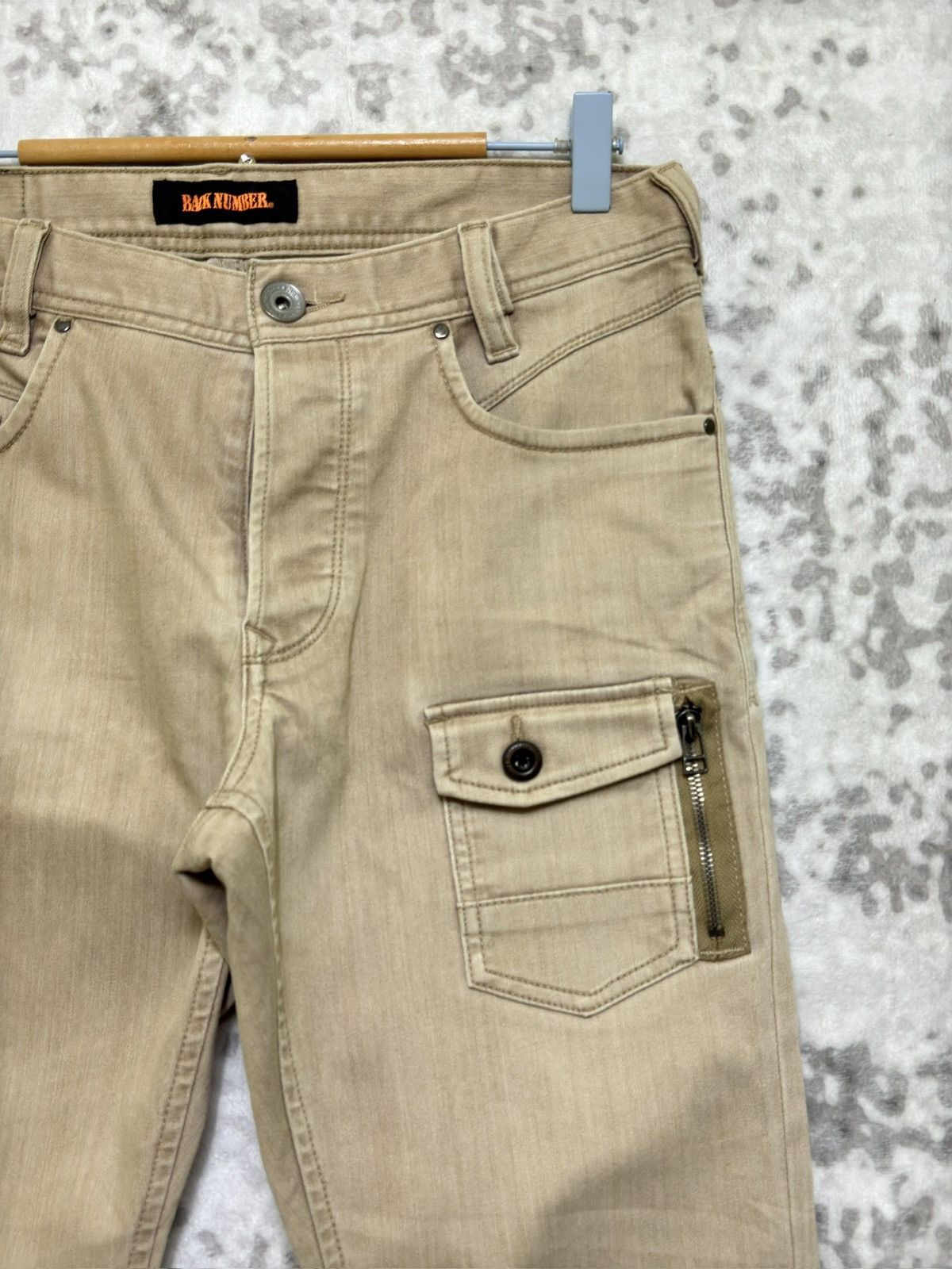 Japanese Brand Vintage BACK NUMBER Zipper Bush Pants Size US 30 / EU 46 - 5 Thumbnail