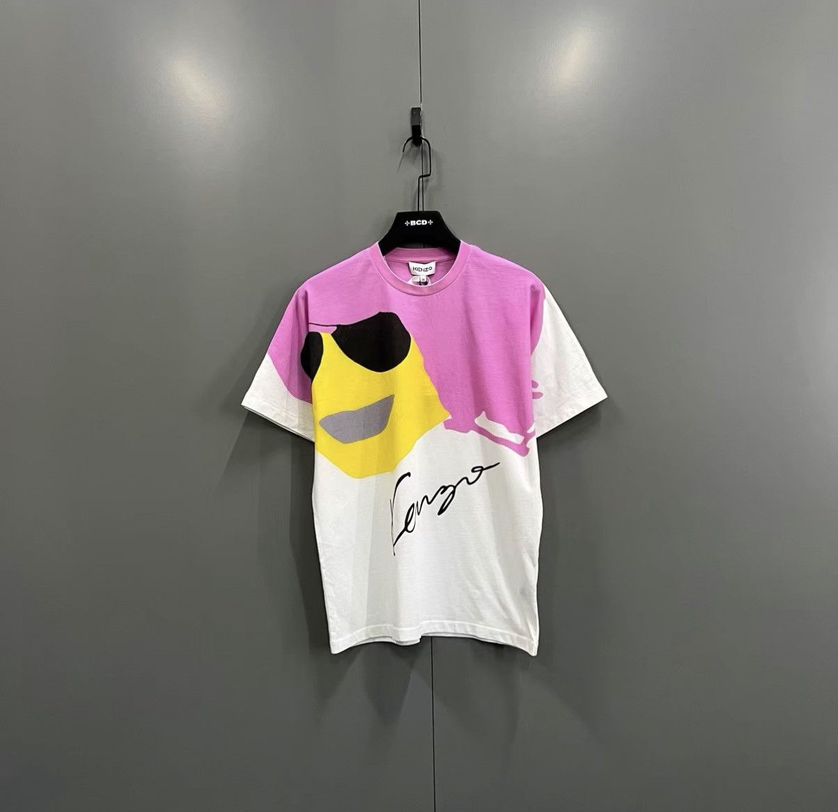 Kenzo KENZO Abstract Graffiti Printed Short Sleeve J41 Size US M / EU 48-50 / 2 - 1 Thumbnail