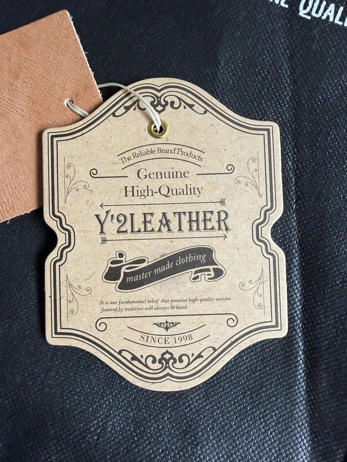 Y'2 Leather Y’2 Kakishibu Persimmon Tanned Horsehide Type 1 38/S Size US S / EU 44-46 / 1 - 5 Thumbnail