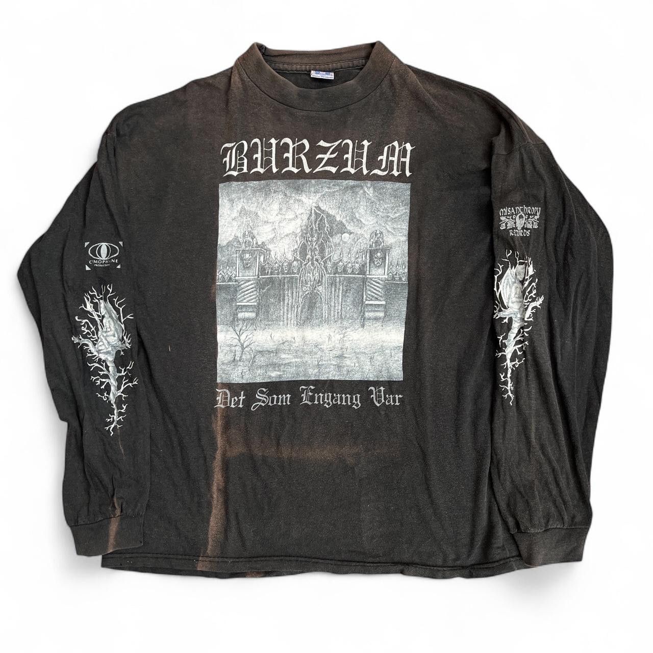 Band Tees Vintage Burzum Det som engang var 1990s Size US XL / EU 56 / 4 - 1 Thumbnail