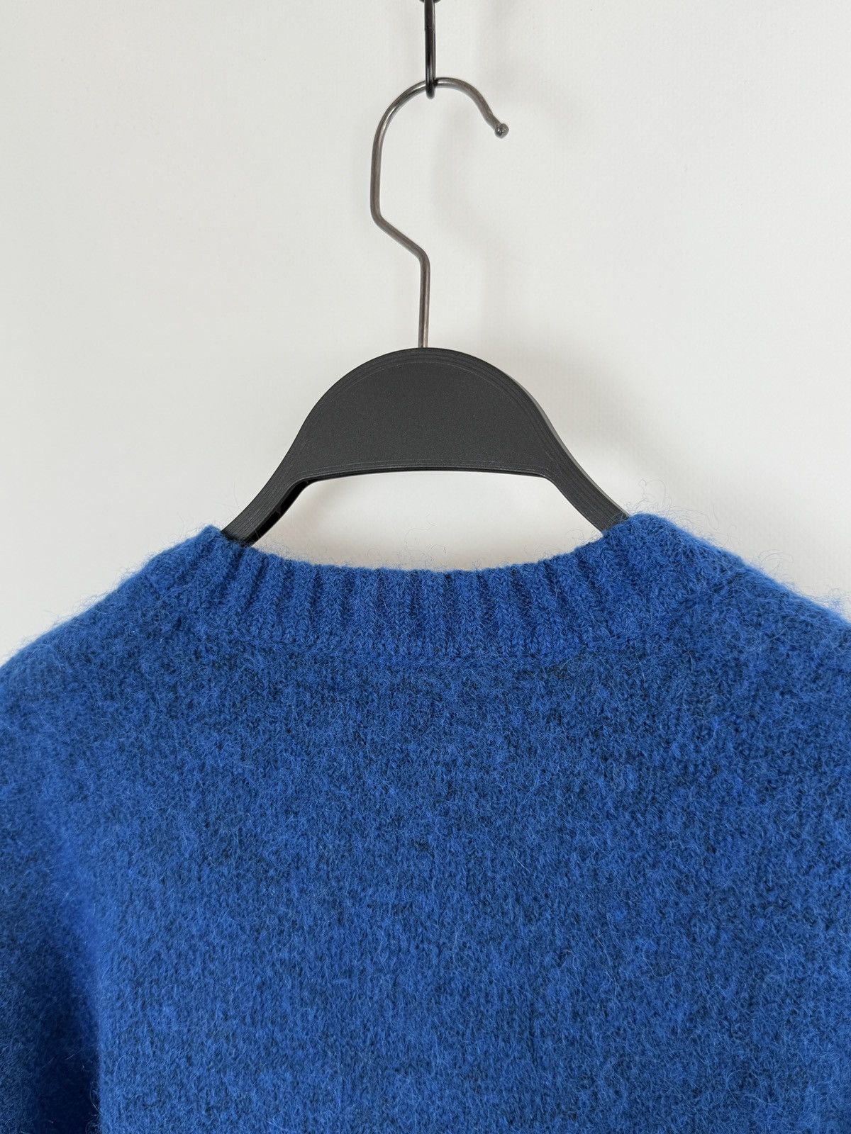 Samsoe Samsoe Samsoe Samsoe Eti Super Blue Wool Blend Crewneck Sweater XS Size XS / US 0-2 / IT 36-38 - 8 Thumbnail