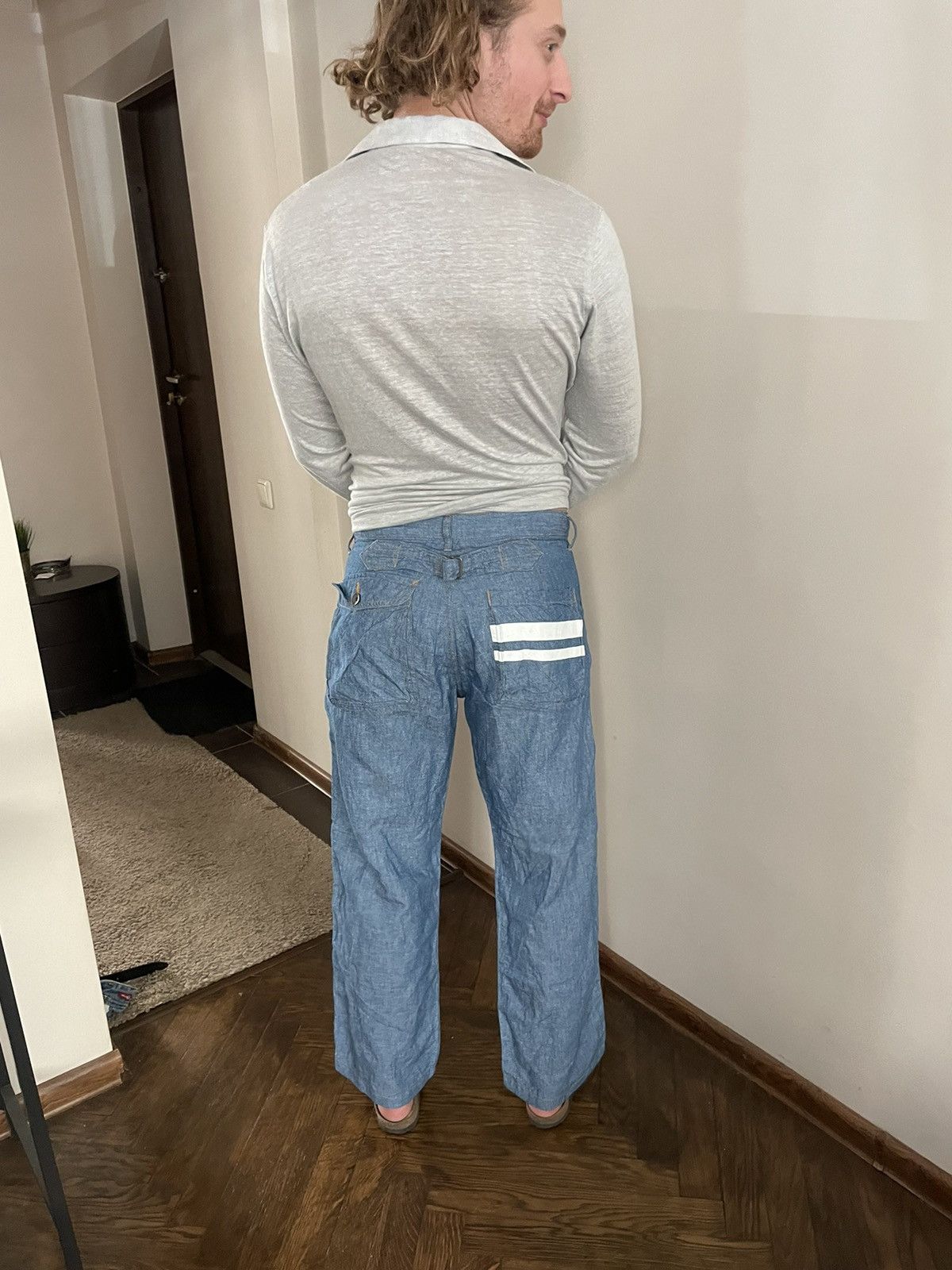 Momotaro Linen Blend Jeans