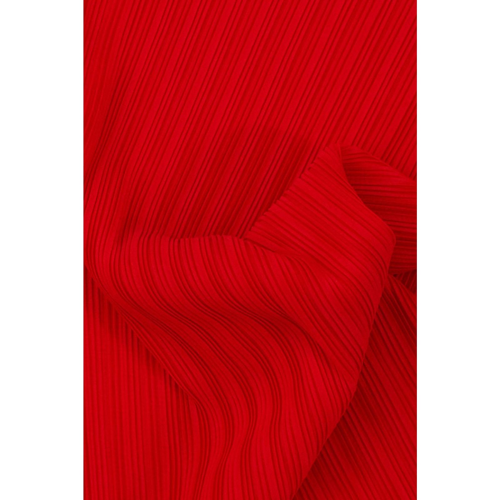 Issey Miyake Pleats Please Red Long Sleeve Size L / US 10 / IT 46 - 3 Thumbnail