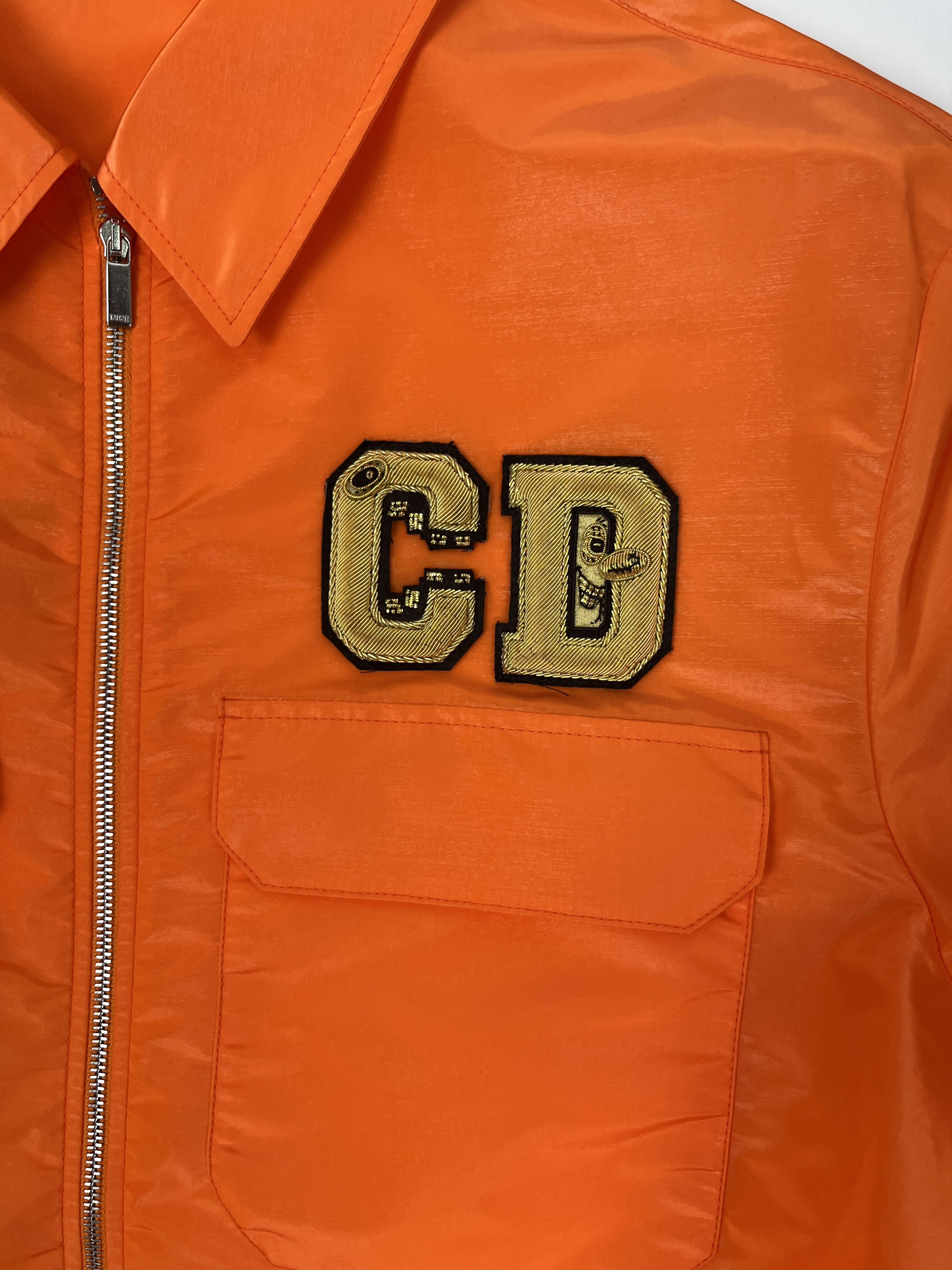 Dior Dior Orange Zip Up Jacket Size XL / US 12-14 / IT 48-50 - 3 Thumbnail