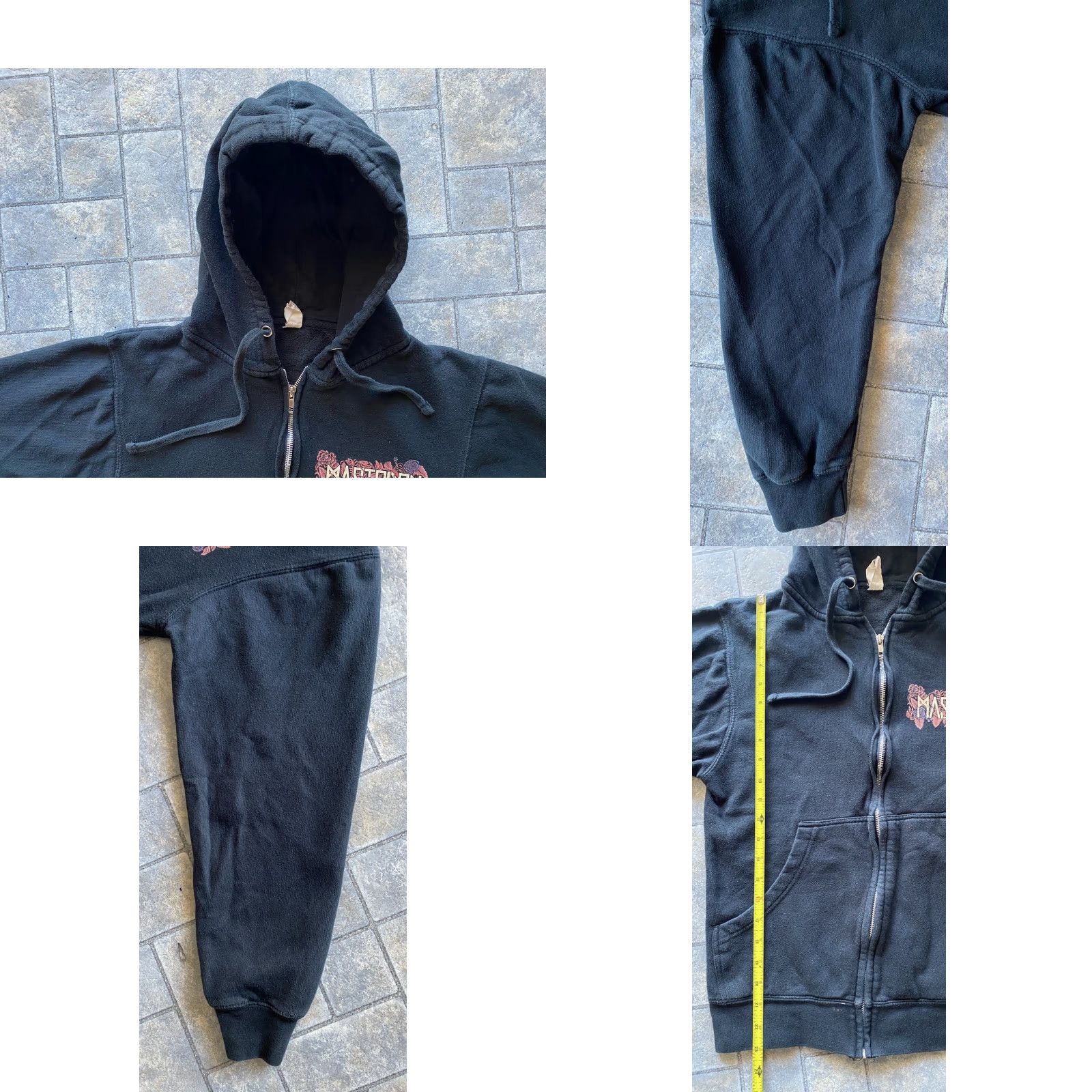 Vintage VINTAGE 2015 Mastodon Hoodie Men’s Small Independent Trading Company Floral Skull Black Full Zip Mens S Size US S / EU 44-46 / 1 - 8 Thumbnail