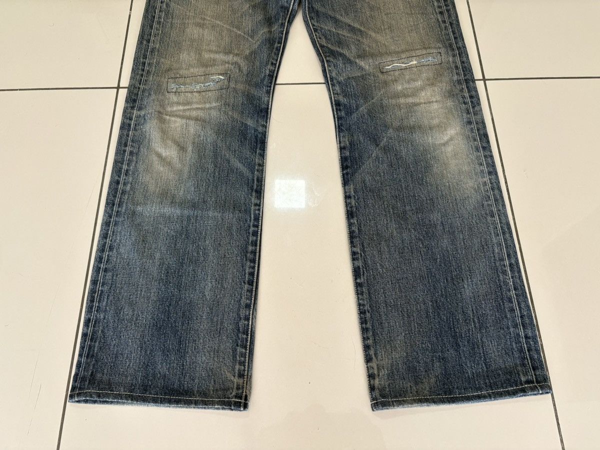 Levi's Levi's 501 Heavily Distressed Jeans Denim Size US 35 - 5 Thumbnail