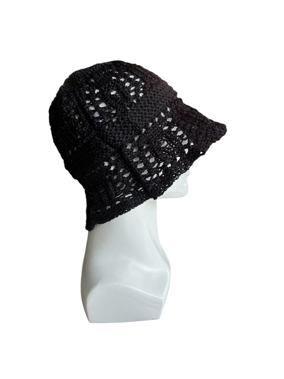 Japanese Brand × Kapital × Vintage Japanese Brand Gu Crochet Knitted Bucket Hats ☠️🎌 Size ONE SIZE - 1 Thumbnail