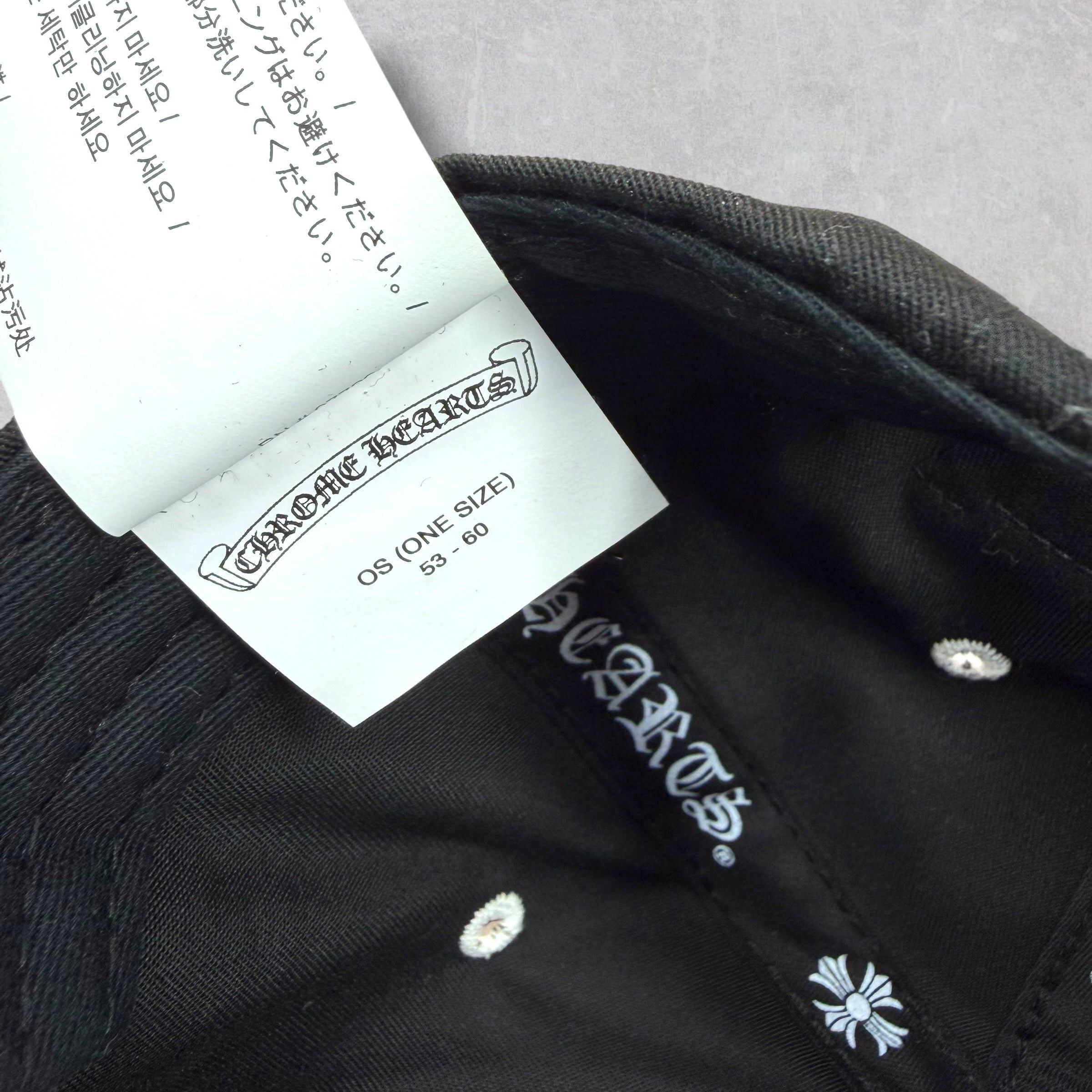 Chrome Hearts Chrome Hearts Gas Station Black Hat Size ONE SIZE - 5 Thumbnail