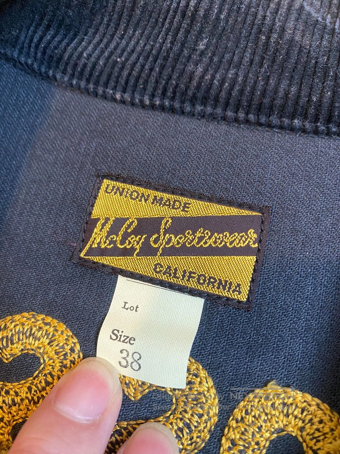 The Real McCoy's The Real McCoy Embroidered Jacket. Size US M / EU 48-50 / 2 - 9 Thumbnail