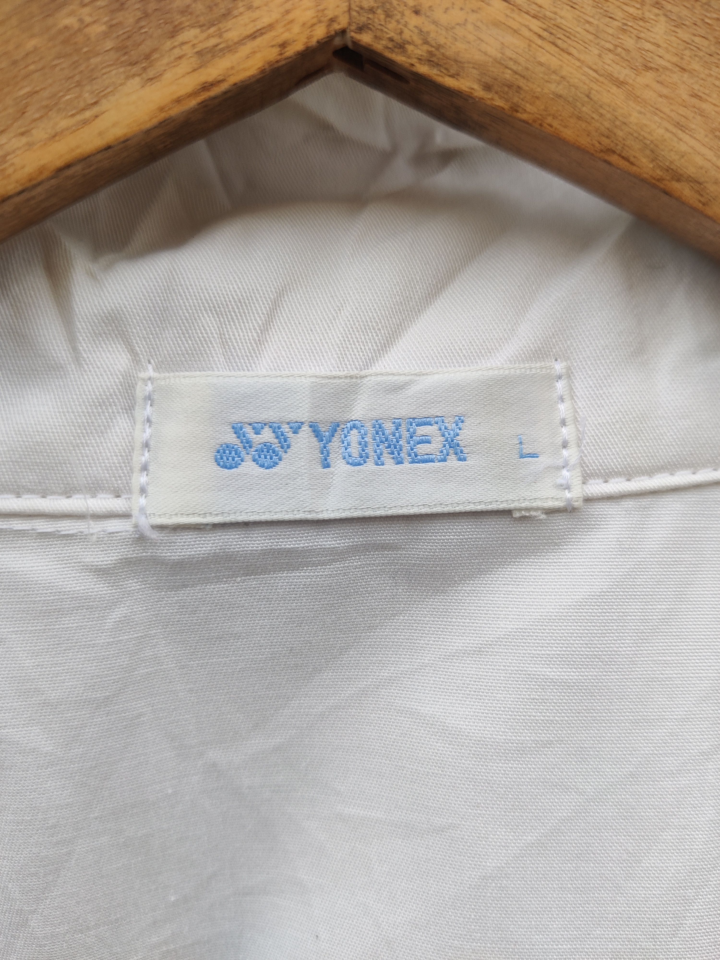 Japanese Brand Vintage Yonex Multi Colour Spell out Japan Made Jacket Size US L / EU 52-54 / 3 - 11 Thumbnail