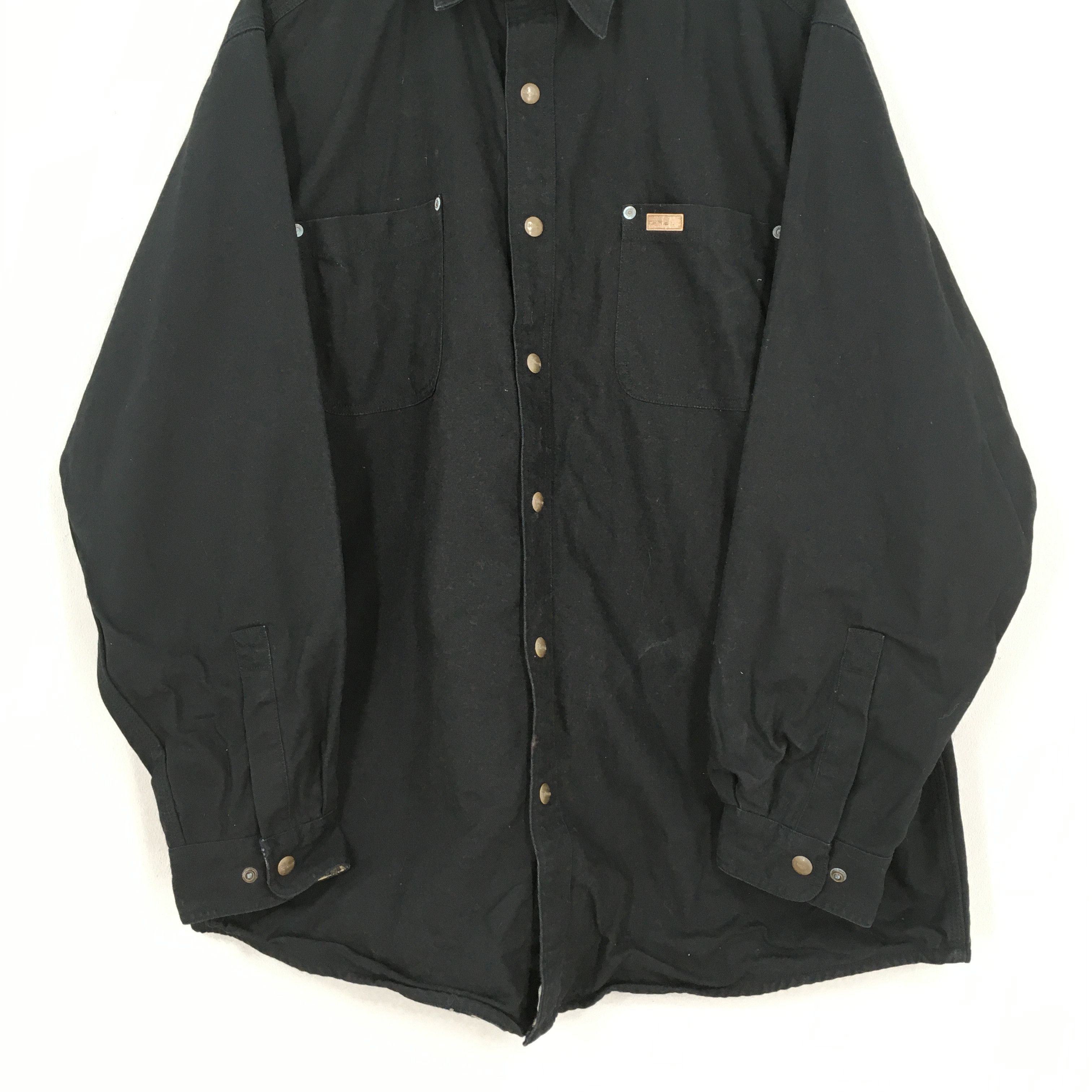Carhartt Vintage Carhartt Workwear Chore Jacket Black XLarge Size US XL / EU 56 / 4 - 3 Thumbnail