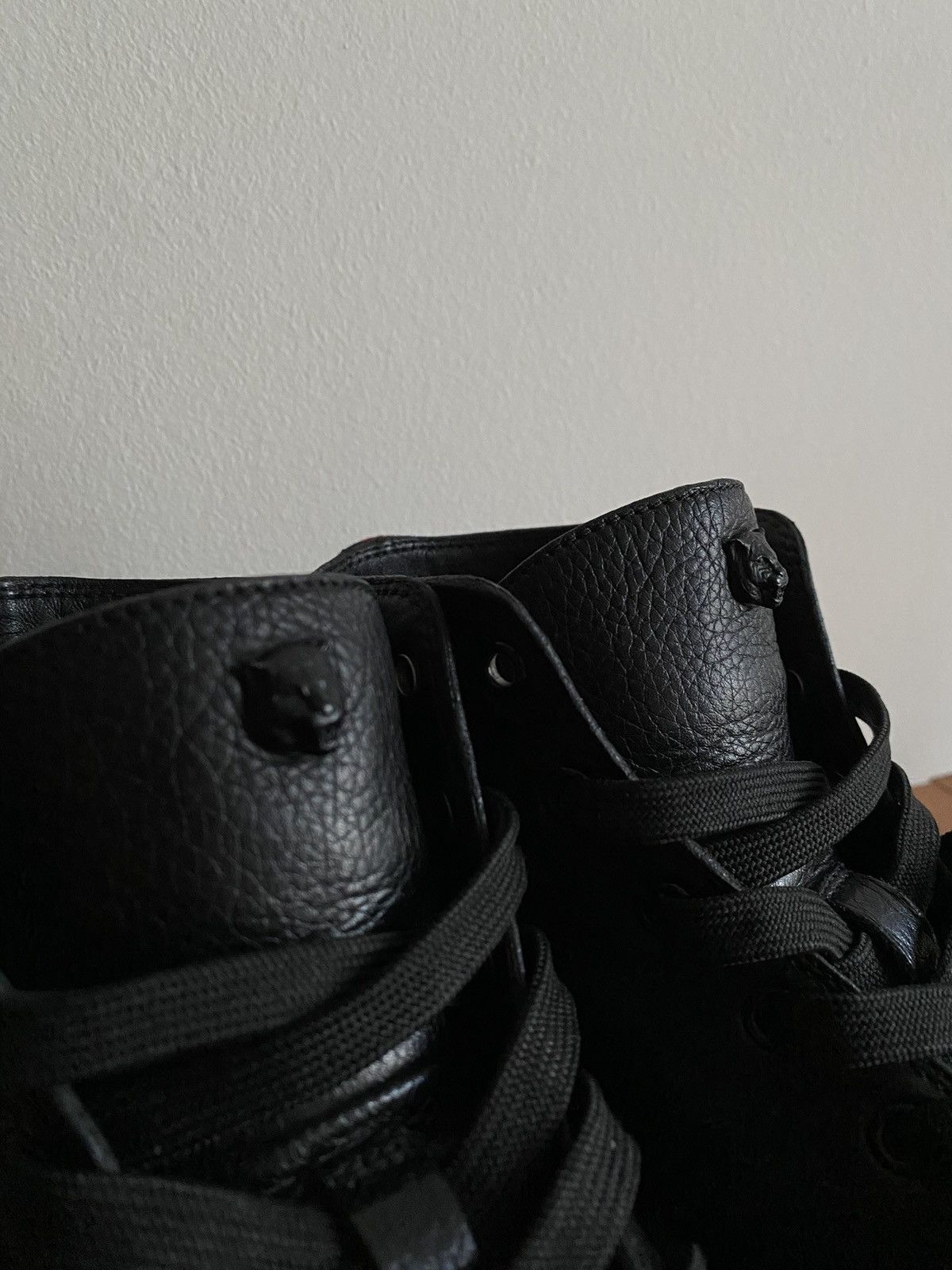 Gucci Gucci Blind for love Black Leather Sneakers Size US 9 / EU 42 - 5 Thumbnail