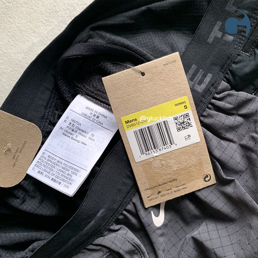 Nike Nike, Trail 5 Inch Brief-lined Shorts Black Size US 29 - 6 Thumbnail