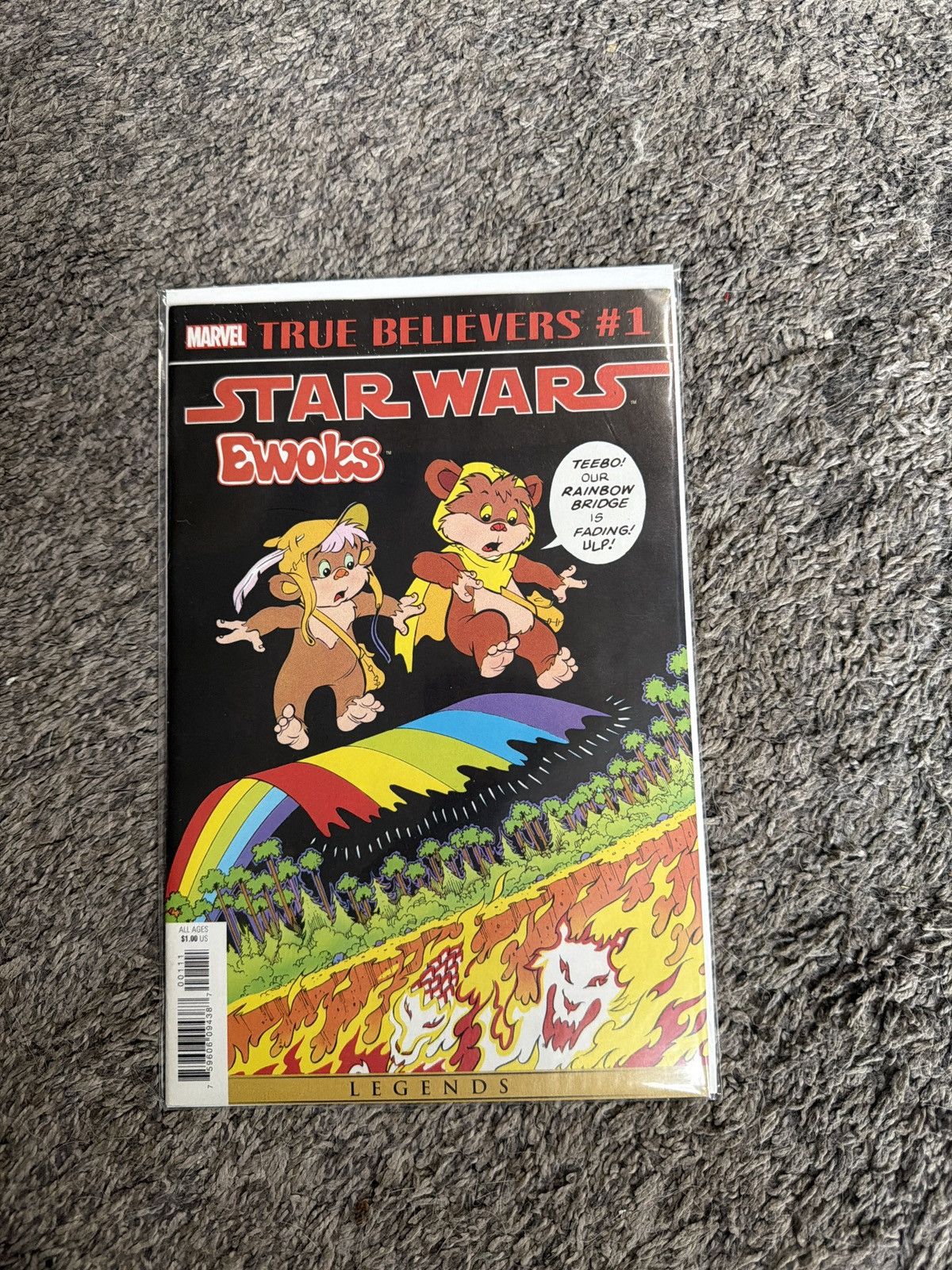 Star Wars 2019 Marvel Comics True Believers: Star Wars-Ewoks #1 Comic Size ONE SIZE - 1 Thumbnail