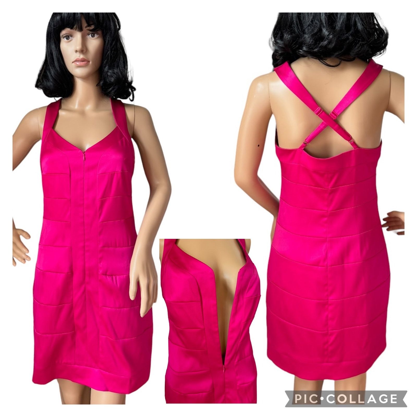 Allen B. By Allen Schwartz Sexy Pink bandage dress 4