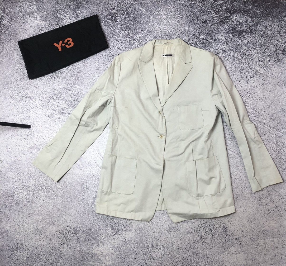 Jil Sander Luxury Jil sander women’s blazer y2k casual us rare ykk Size M / US 6-8 / IT 42-44 - 1 Thumbnail