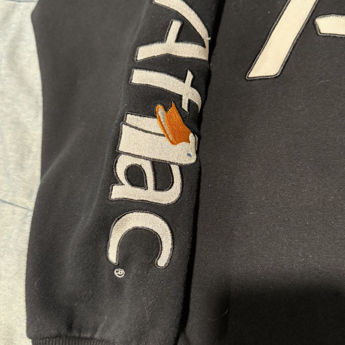 Chase Authentics Aflac Carl Edwards Half Zip Hoodie Size US L / EU 52-54 / 3 - 3 Thumbnail