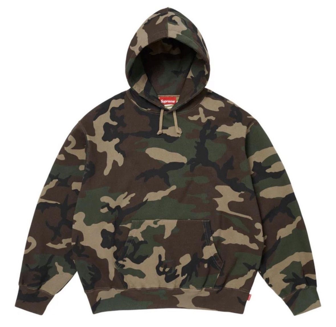 Supreme Supreme Camo Satin Applique Hoodie Size US M / EU 48-50 / 2 - 2 Thumbnail