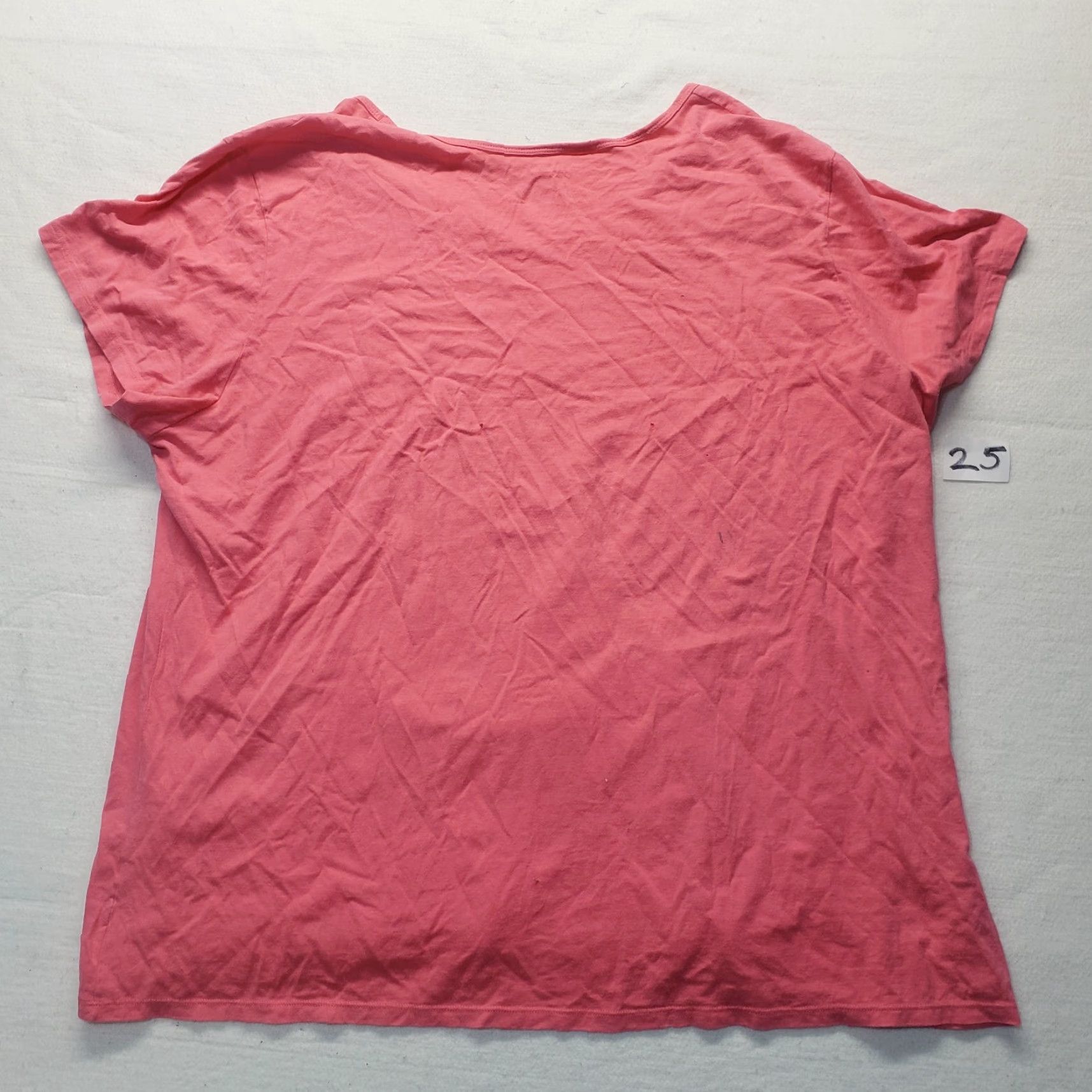 Vintage VINTAGE Just My Size Shirt 5X Plus Size Women Pink Short Sleeve Tee T-Shirt Crew Neck Womens Size XXL / US 16-18 / IT 52-54 - 6 Thumbnail