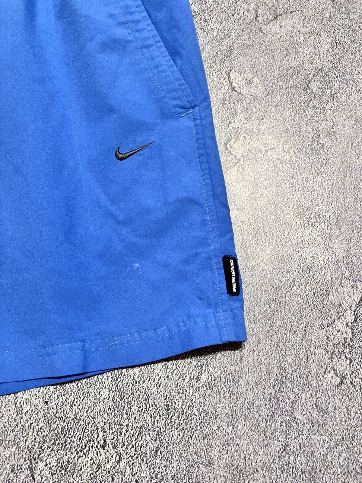 Nike × Vintage Vintage Nike Black Shorts Y2K Cargo Swoosh Drill Size US 33 - 4 Thumbnail