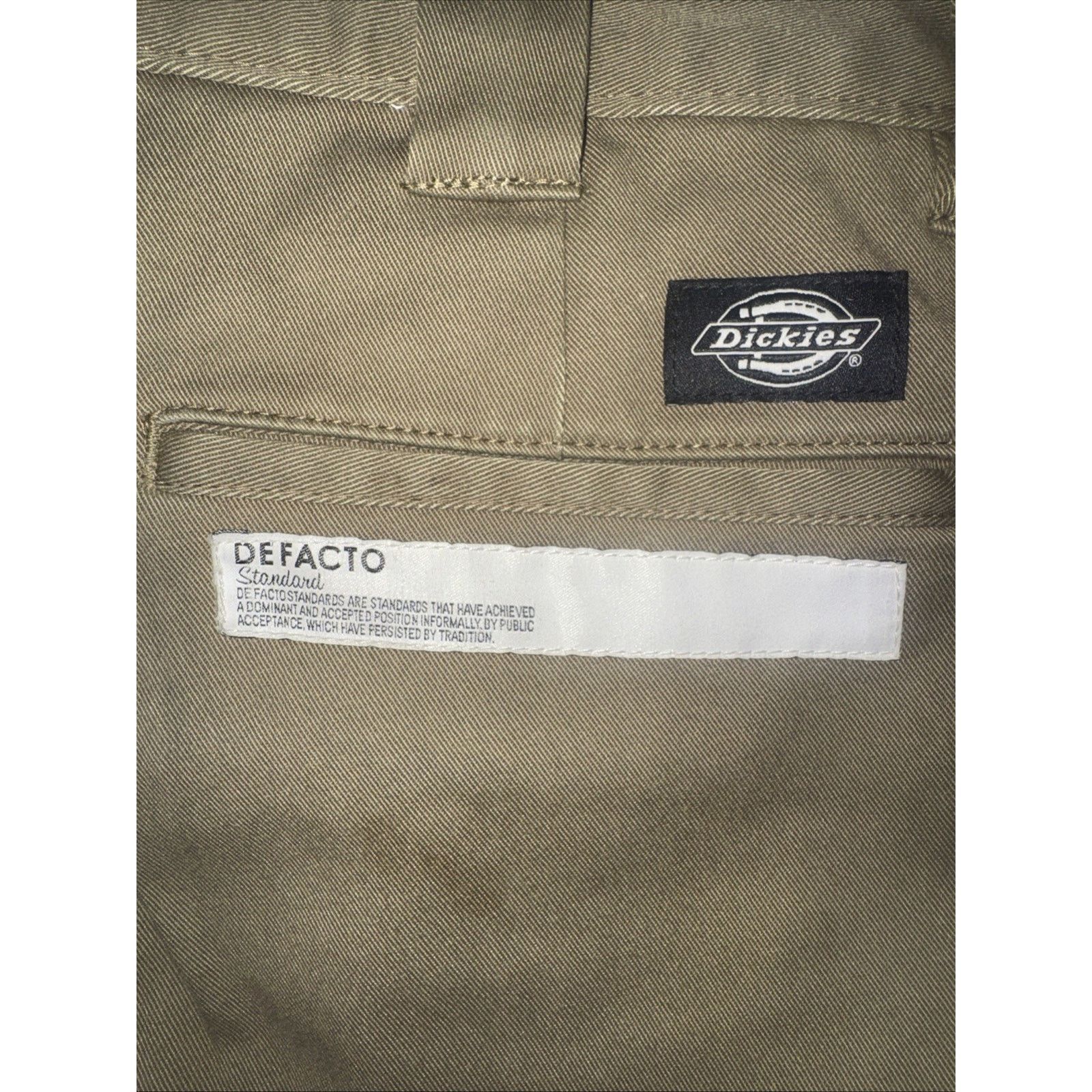 Dickies × Vintage Dickies De Facto Standard Chino Pants Tan Model 10L 30x29 Size US 30 / EU 46 - 6 Thumbnail