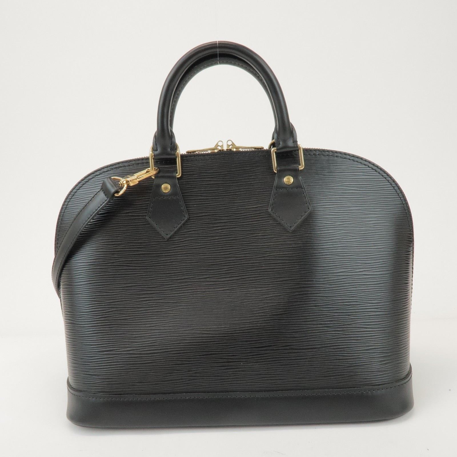 Louis Vuitton Louis Vuitton Epi Alma PM Shoulder Bag Black Size ONE SIZE - 2 Thumbnail