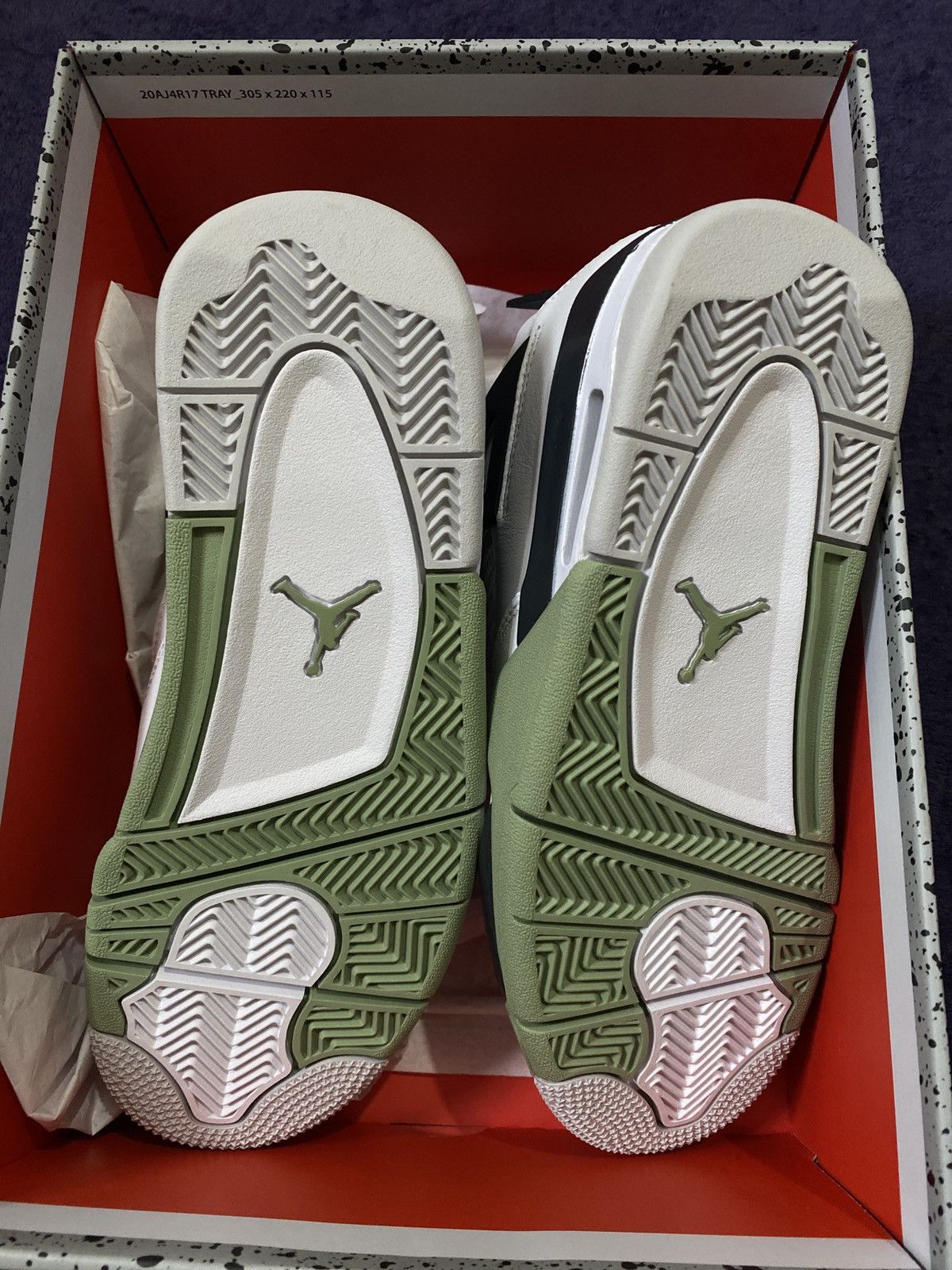 Jordan Brand Jordan 4 Retro Seafoam (Women) Size US 5 / EU 37 - 5 Thumbnail