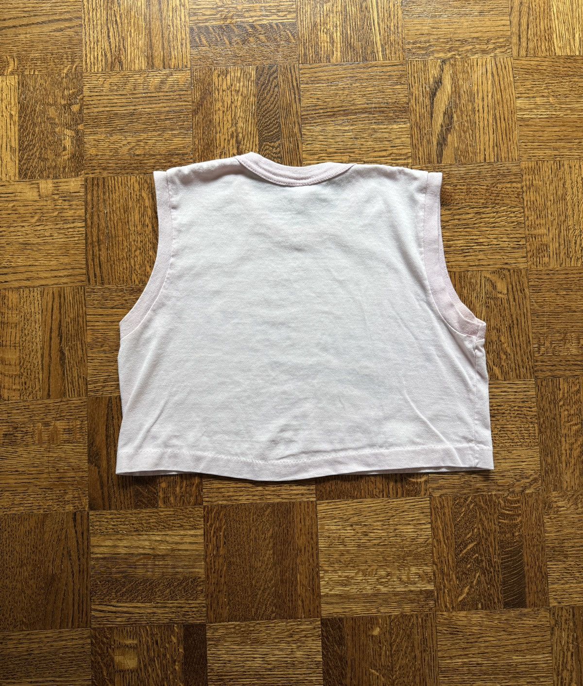 Vintage Vintage 80s Cedar Point Cropped Sleeveless Baby Tee Size XS / US 0-2 / IT 36-38 - 7 Thumbnail