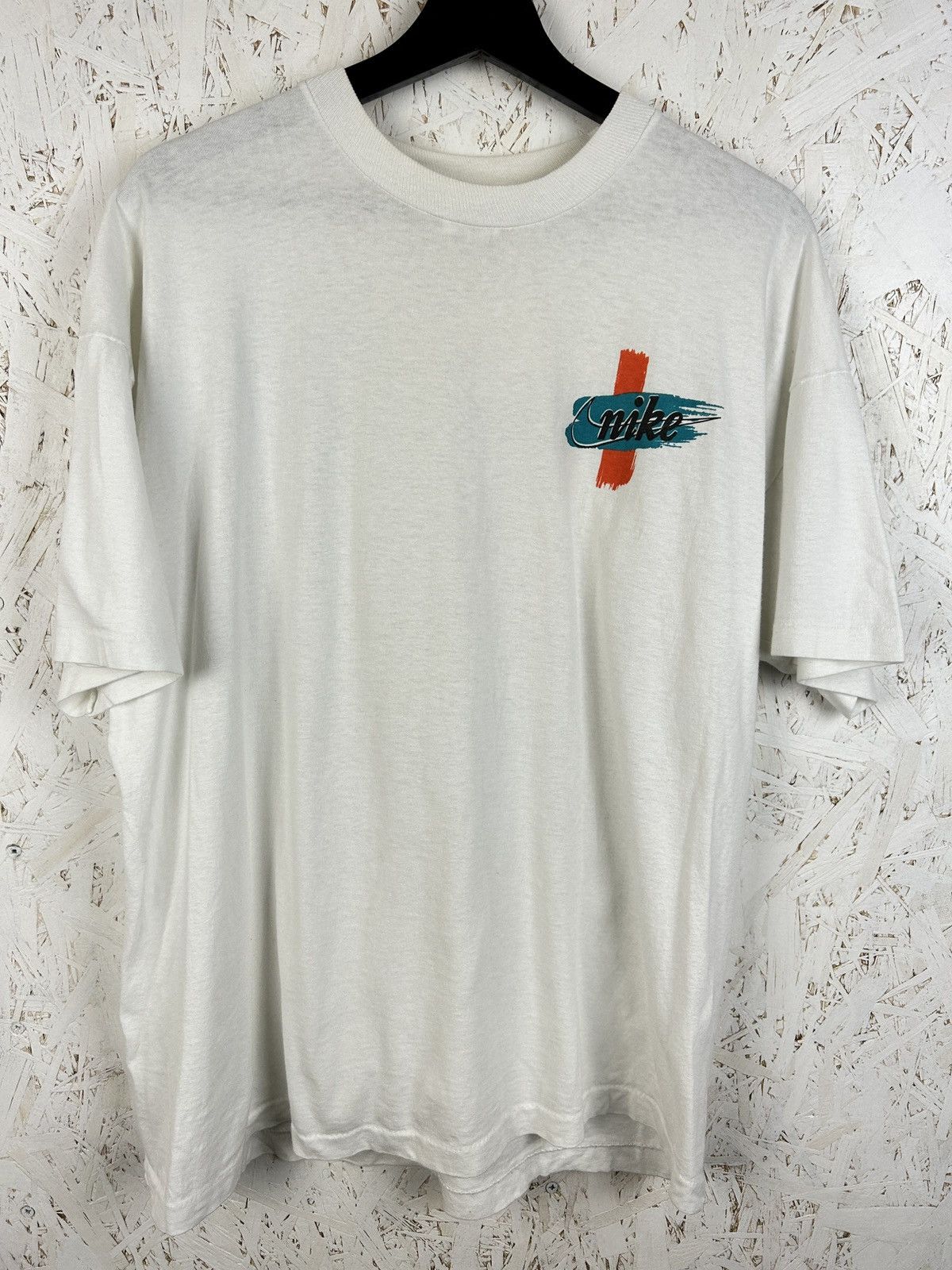 Nike 90s Vintage Nike Running Track & Field Single Stitch T-Shirt Size US L / EU 52-54 / 3 - 4 Thumbnail