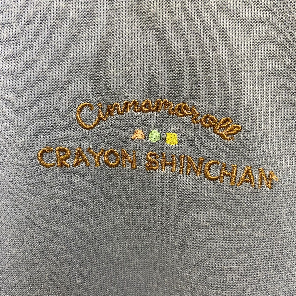 Cartoon Network × Japanese Brand Crayon Shincan Character Big Logo Crewneck Sweatshirt Size US L / EU 52-54 / 3 - 8 Thumbnail