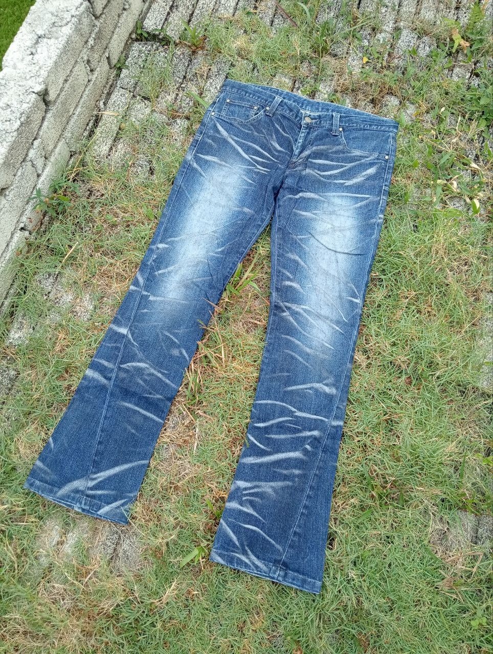Tornado Mart Vintage Tornado Mart Japan Diatressed Look Jeans Size US 33 - 2 Thumbnail