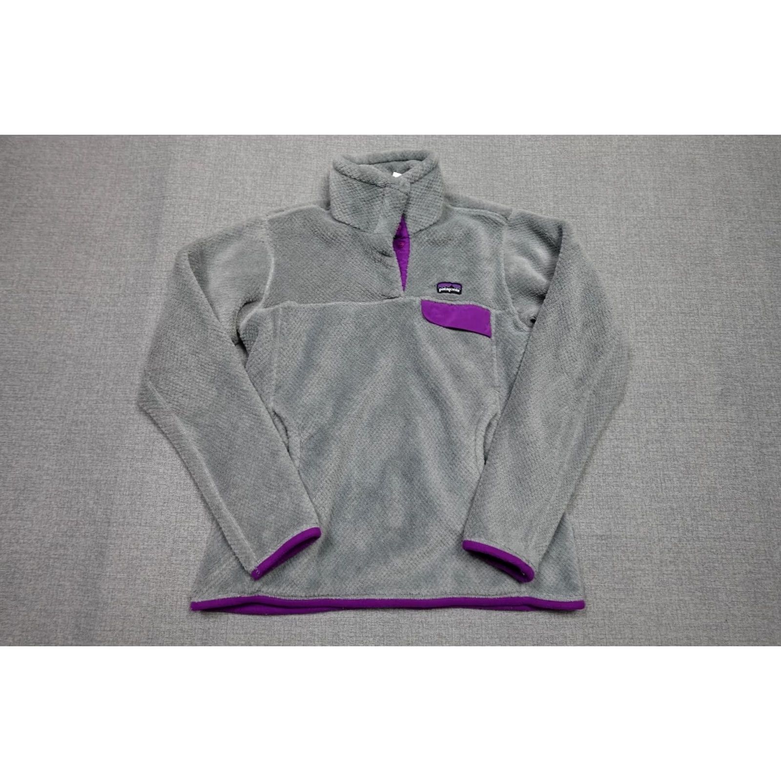 Patagonia Patagonia Fleece Sweater Women S Gray Dolman Sleeve pullover outdoor All Seasons 90s/Outdoor style Size S / US 4 / IT 40 - 2 Thumbnail