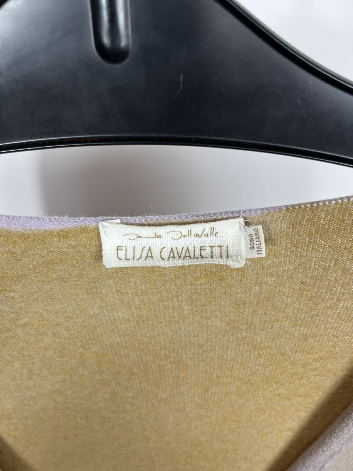 Elisa Cavaletti Elisa Cavaletti Wool Blend Long Knit Cardigan Button Size L Size L / US 10 / IT 46 - 4 Thumbnail