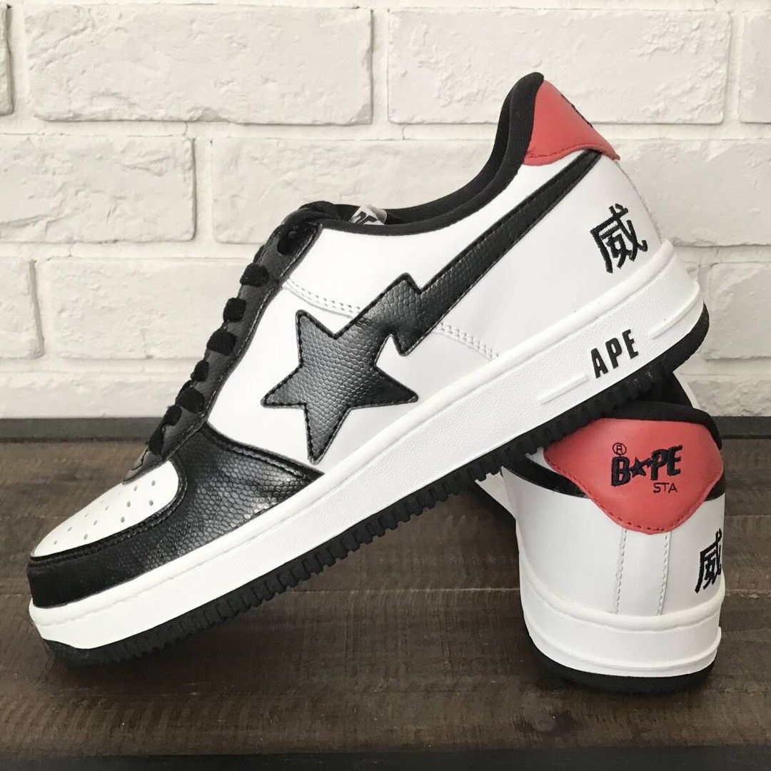 Bape × Nigo 2005 EVOKE × BAPE STA leather sneakers a bathing ape NIGO Size US 10 / EU 43 - 1 Thumbnail