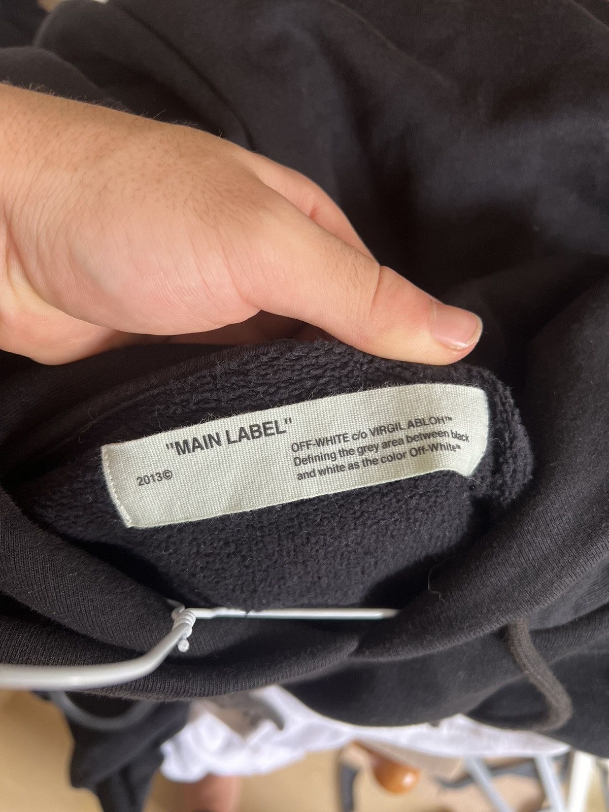 Off-White Off white seeing things Peace Hoodie Size US XL / EU 56 / 4 - 10 Thumbnail