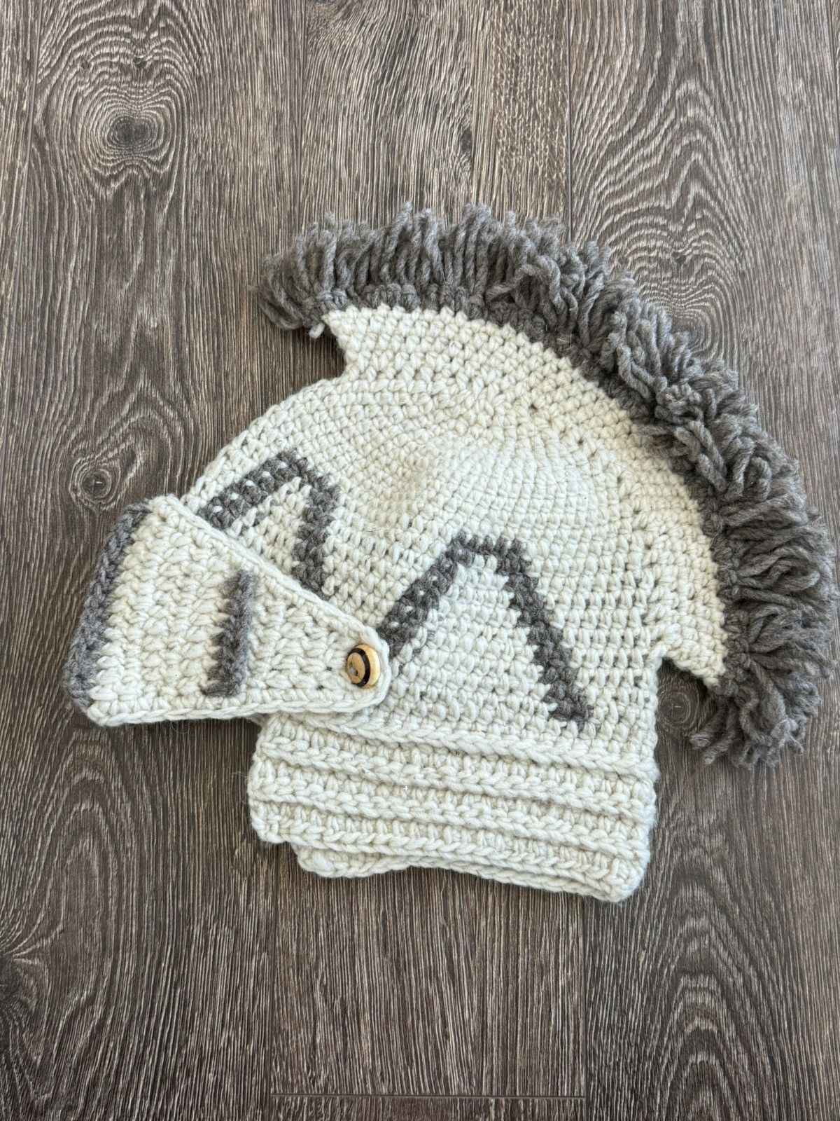 Handmade × Vintage Handmade Helmet Beanie Size ONE SIZE - 1 Thumbnail