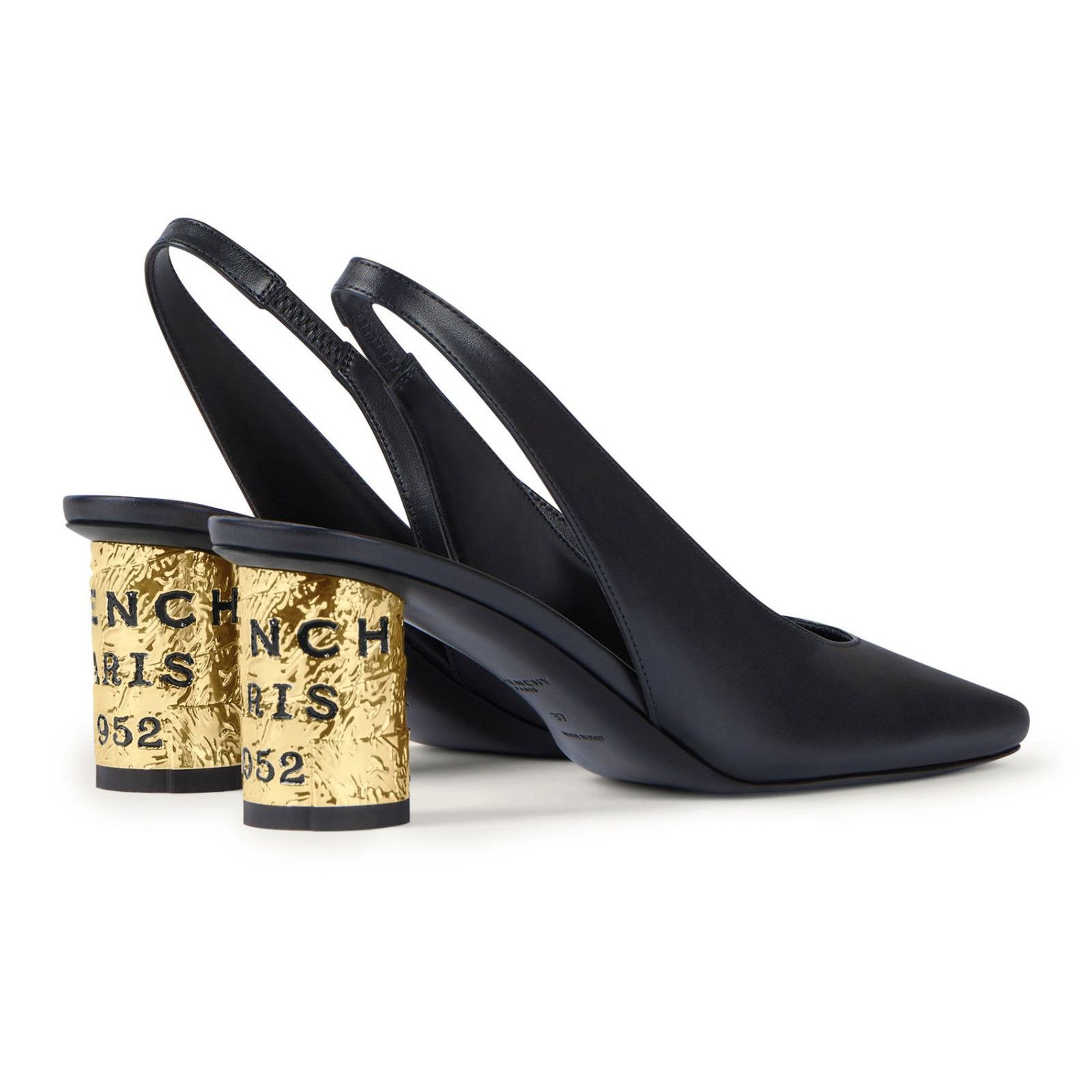 Givenchy GIVENCHY Black 65mm Tape Pumps New & Authentic (Women's size Size US 7 / IT 37 - 3 Thumbnail