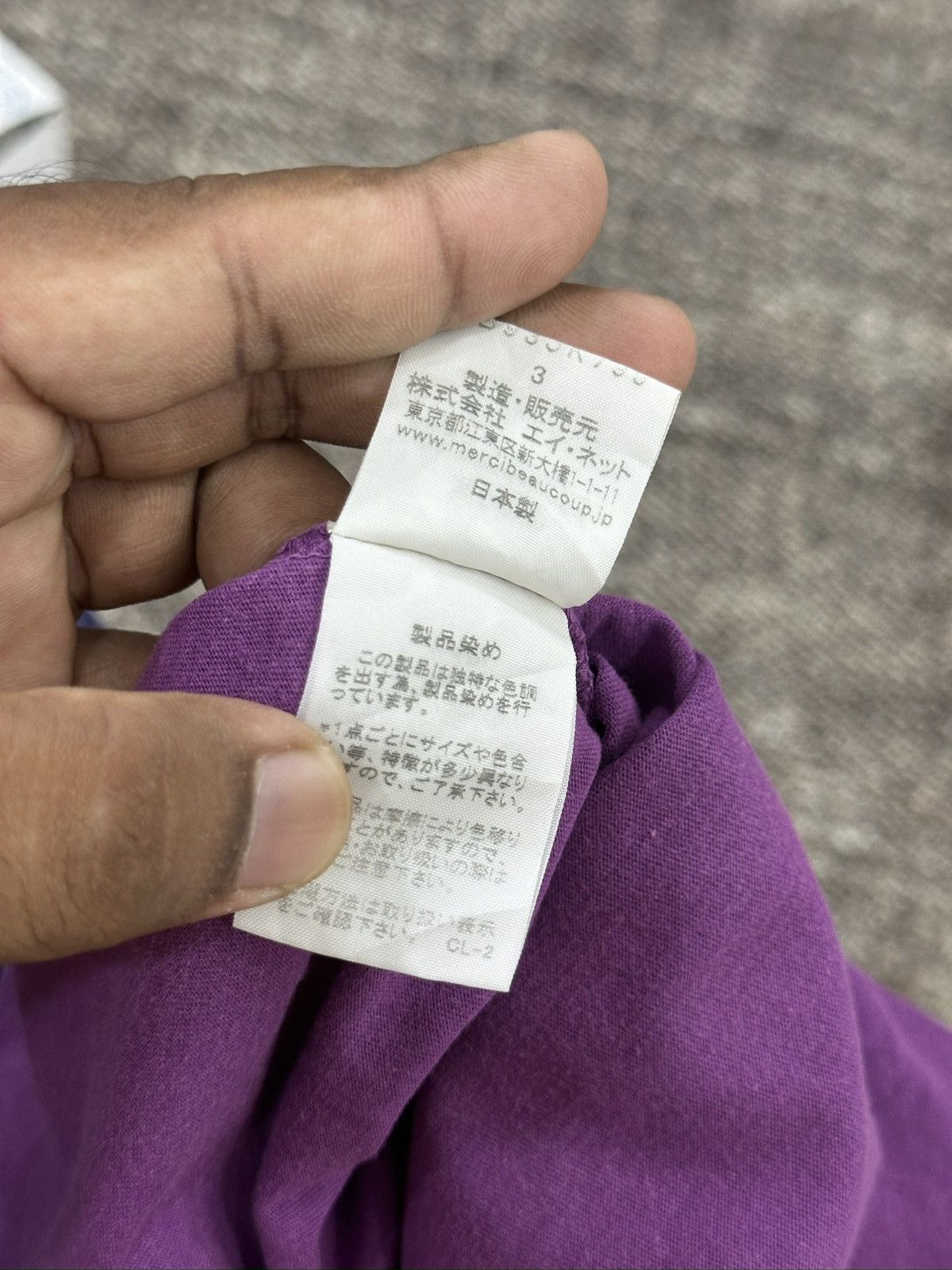 Issey Miyake × Japanese Brand × mercibeaucoup VINTAGE MERCIBEAUCOUP ISSEY MIYAKE LONG SLEEVE TEE Size US M / EU 48-50 / 2 - 9 Thumbnail