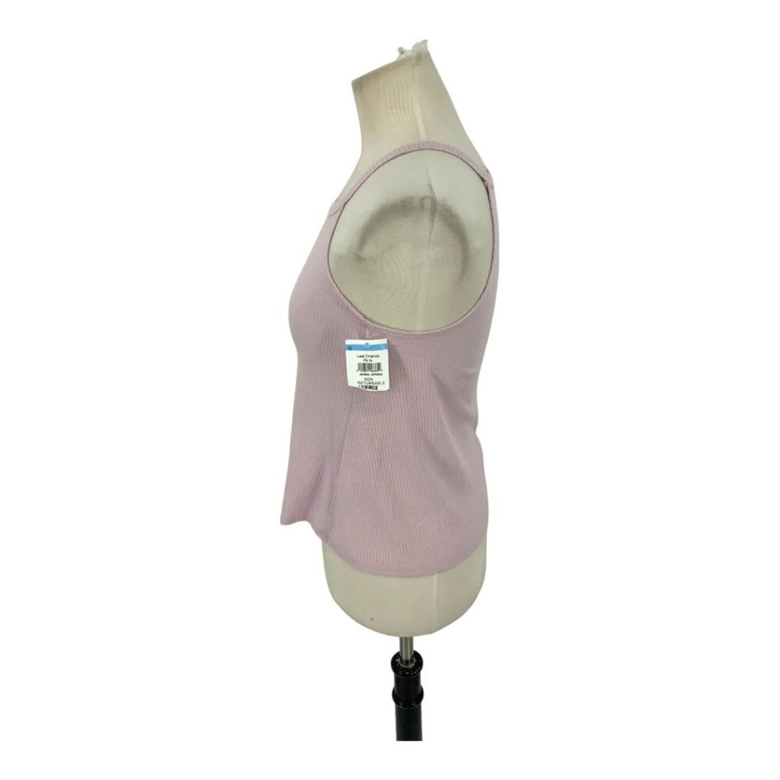 Other Freshman Knit Ribbed Pink Lightweight Tank Top Sz Small NWOT Size S / US 4 / IT 40 - 2 Thumbnail