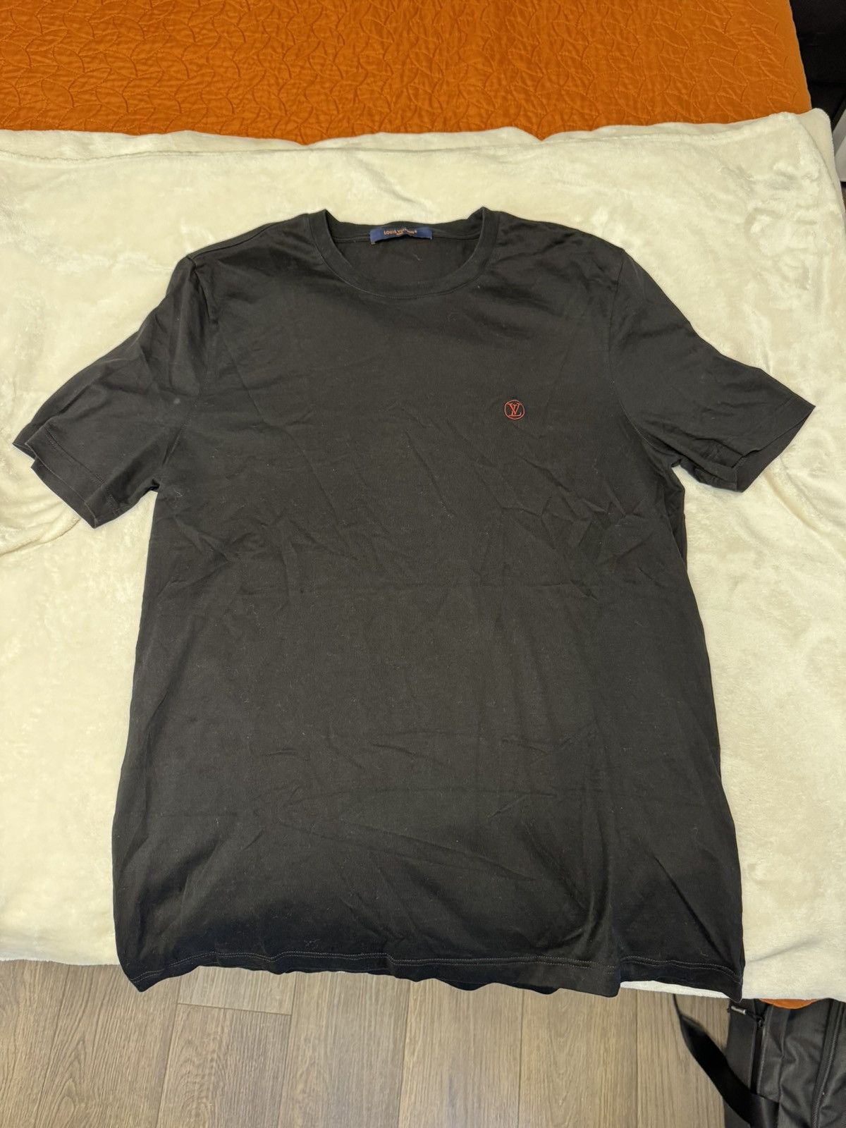 image of Louis Vuitton Tee in Black, Men's (Size XL)