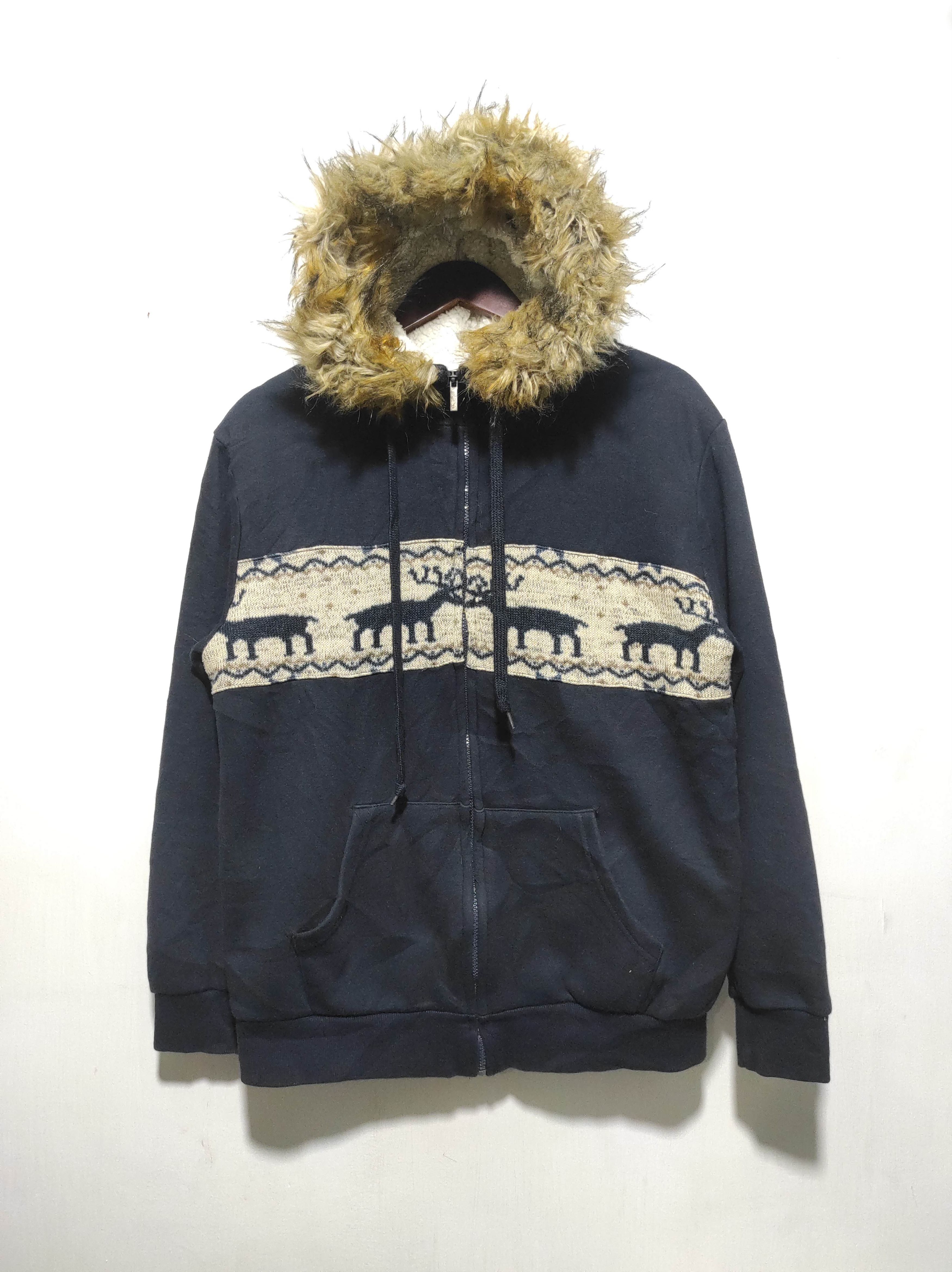 Hysteric Glamour Ghost Repubic Sherpa Zipper Fur Hoodie i6w9 lgb style Size US M / EU 48-50 / 2 - 2 Thumbnail