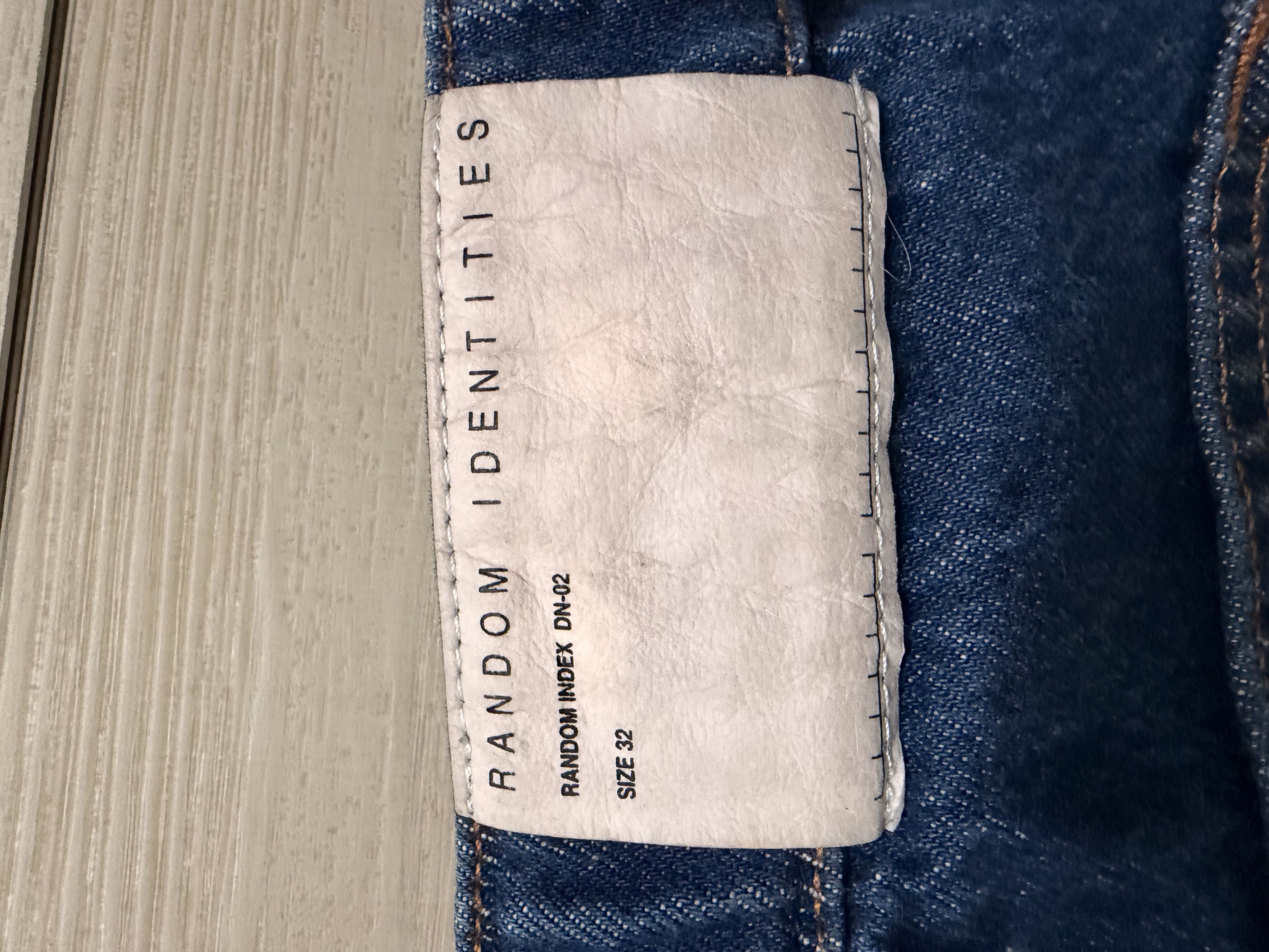 Random Identities Random identities I bless the 60s blue jeans Size US 32 / EU 48 - 5 Thumbnail
