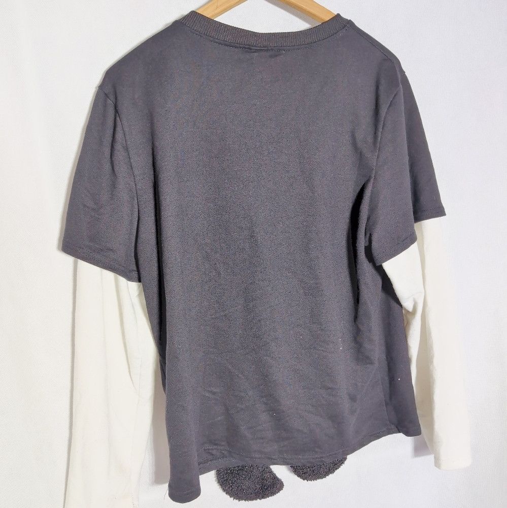 Designer Fuzzy Panda Graphic Long Sleeve Shirt XL Autographed Size XL / US 12-14 / IT 48-50 - 4 Thumbnail