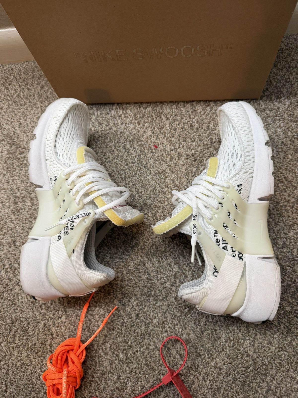 Nike × Off-White Nike air presto off white Size US 8 / EU 41 - 3 Thumbnail