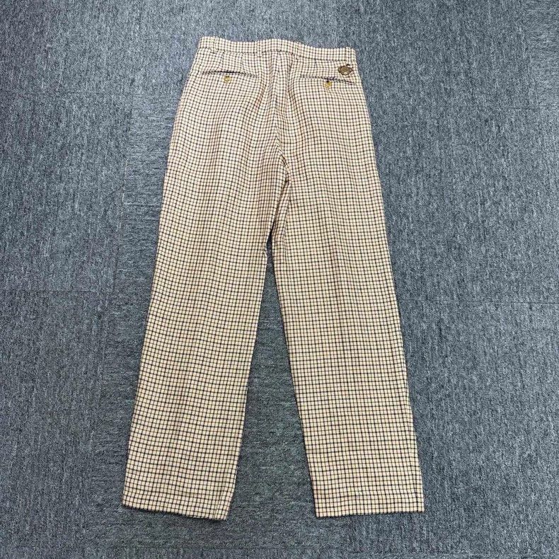 Gucci Gucci Linen plaid casual pants Size US 30 / EU 46 - 5 Thumbnail