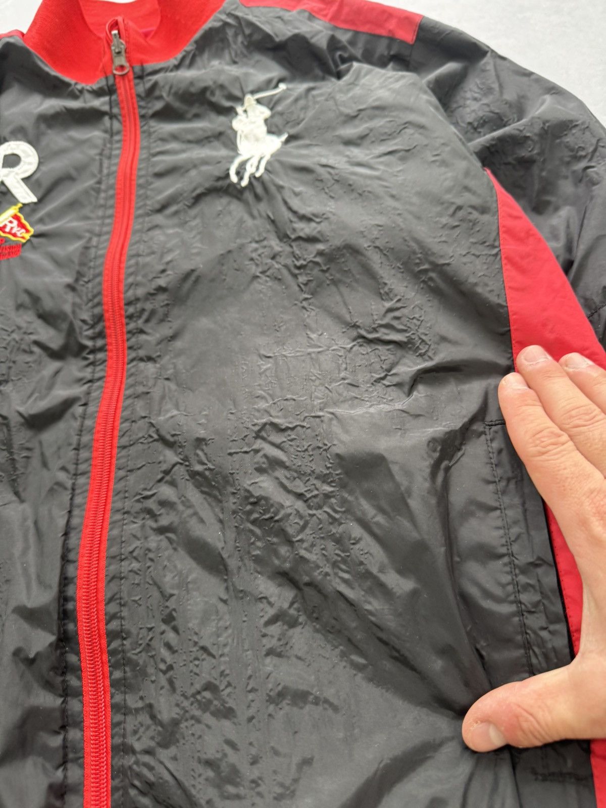 Vintage Vintage France Polo Ralph Lauren Zip Jacket Size US M / EU 48-50 / 2 - 7 Thumbnail