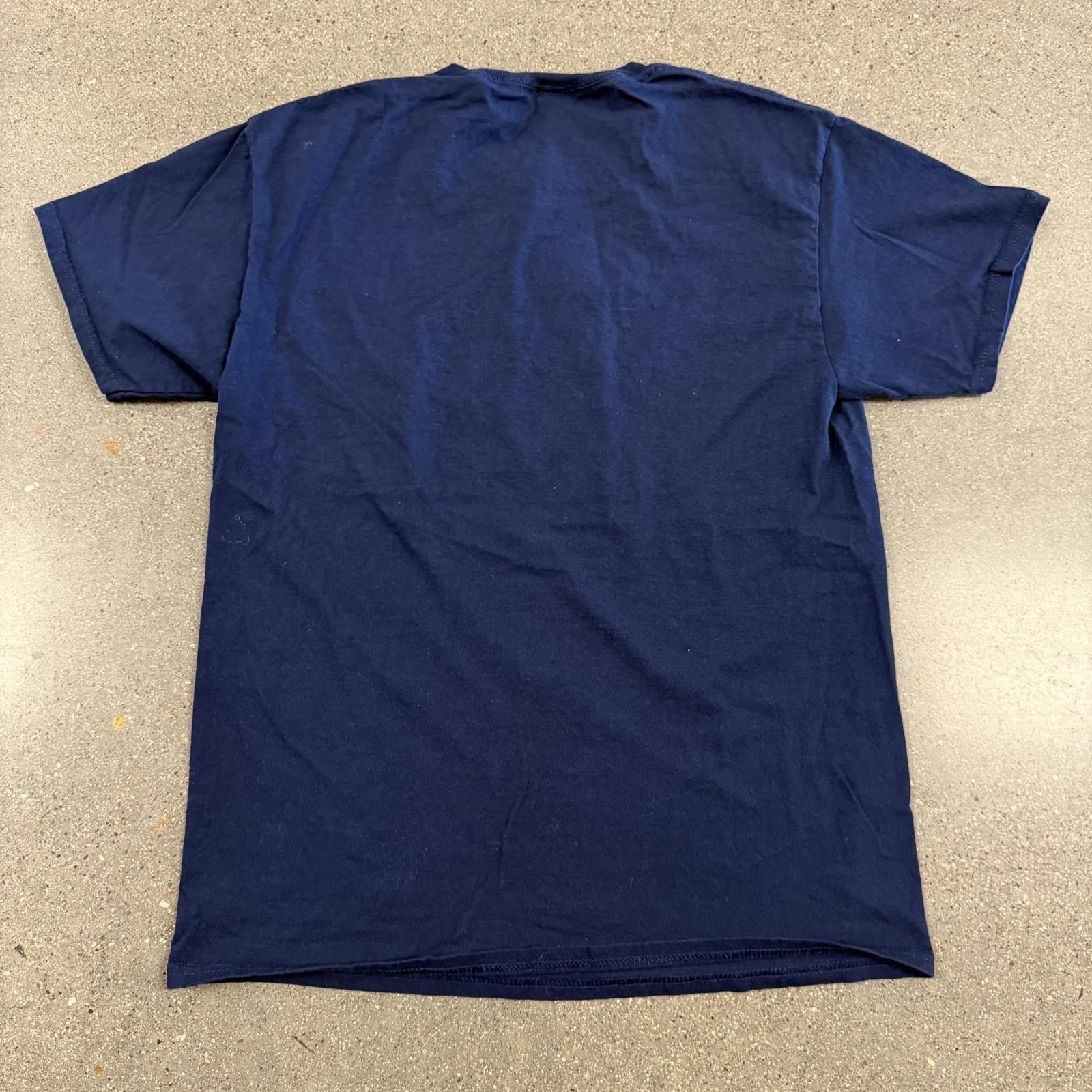 Fruit Of The Loom Stellar Crew VBS T-Shirt Navy Blue M Size US L / EU 52-54 / 3 - 6 Thumbnail