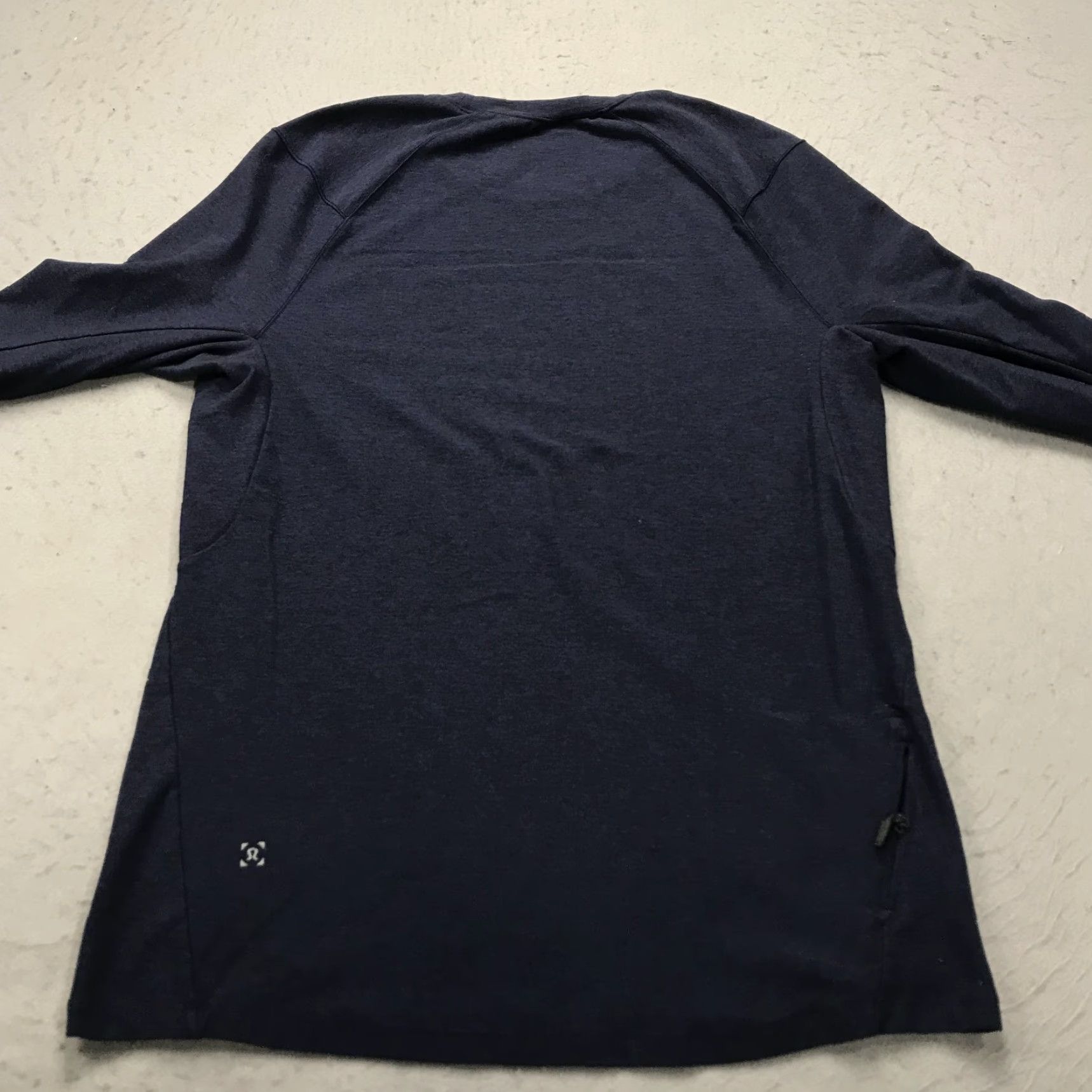 Lululemon Lululemon Shirt Mens M Blue Heather Surge Warm Crew Long Sleeve Gym Active Size US M / EU 48-50 / 2 - 4 Thumbnail